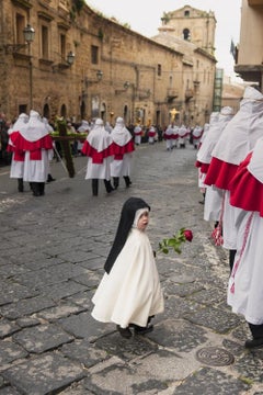 Easter Penitents Procession, Sizilien, Italien