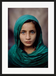 Jeune fille avec châle vert, Peshawar, Pakistan