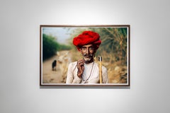 Rabari Shepherd, Rajasthan, India, 2009 - Colour Photography