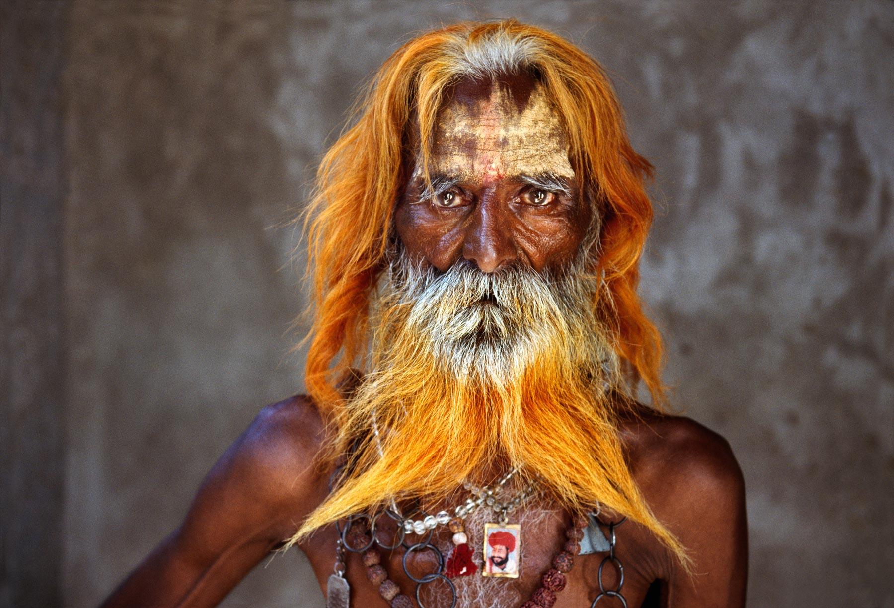 Rabari Tribal Elder, Rajasthan, India, 2010 - Steve McCurry (Colour Photography)