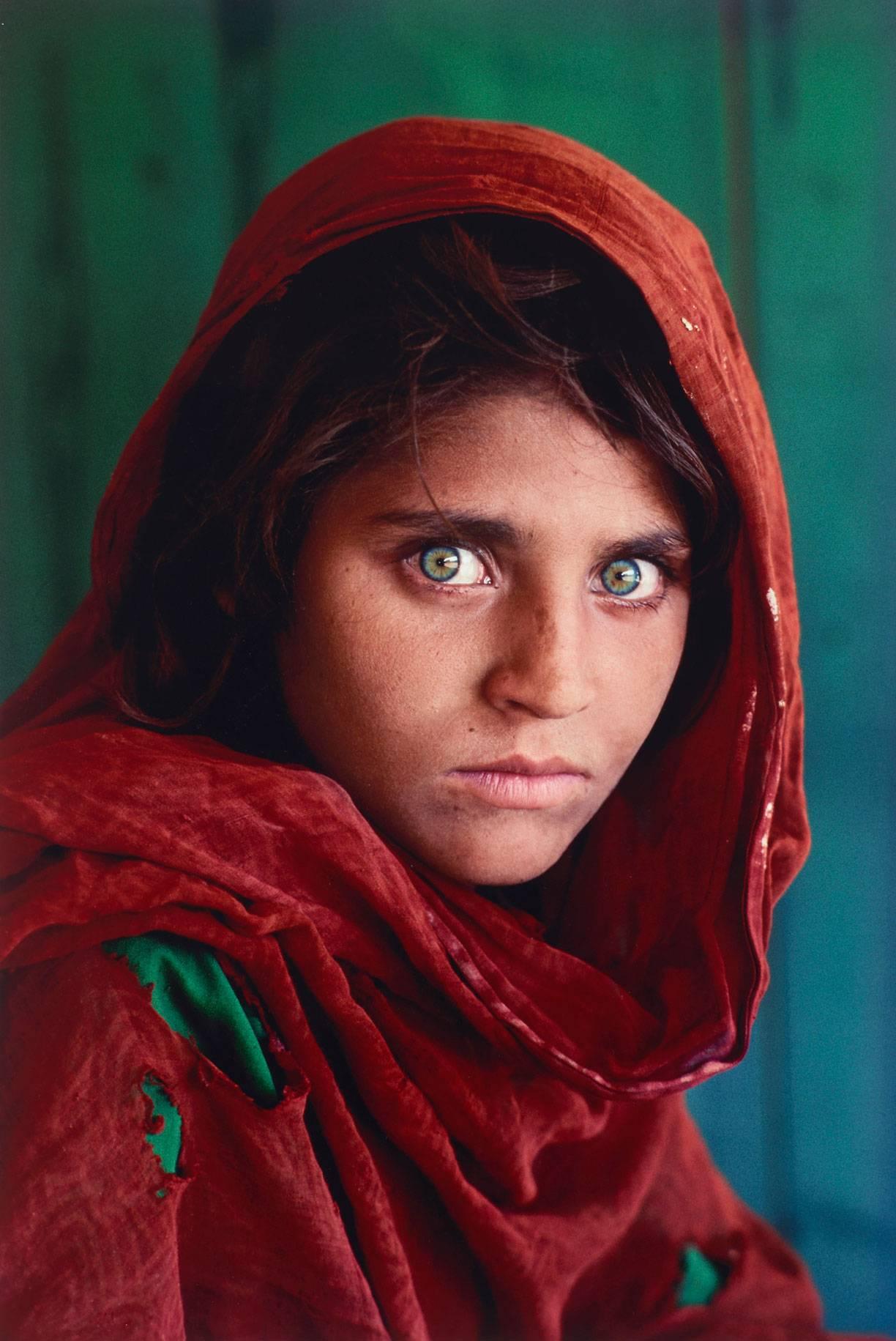 Steve McCurry 'Afghan Girl' (fille afghane)