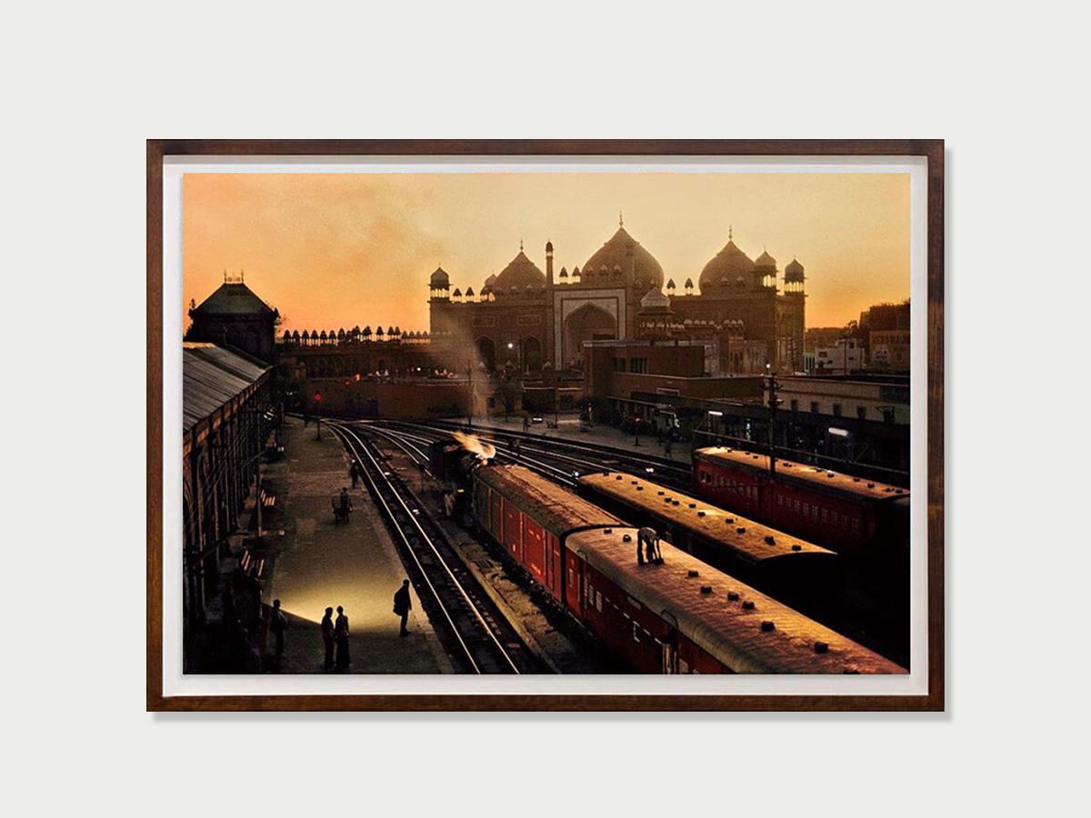 steve mccurry india train