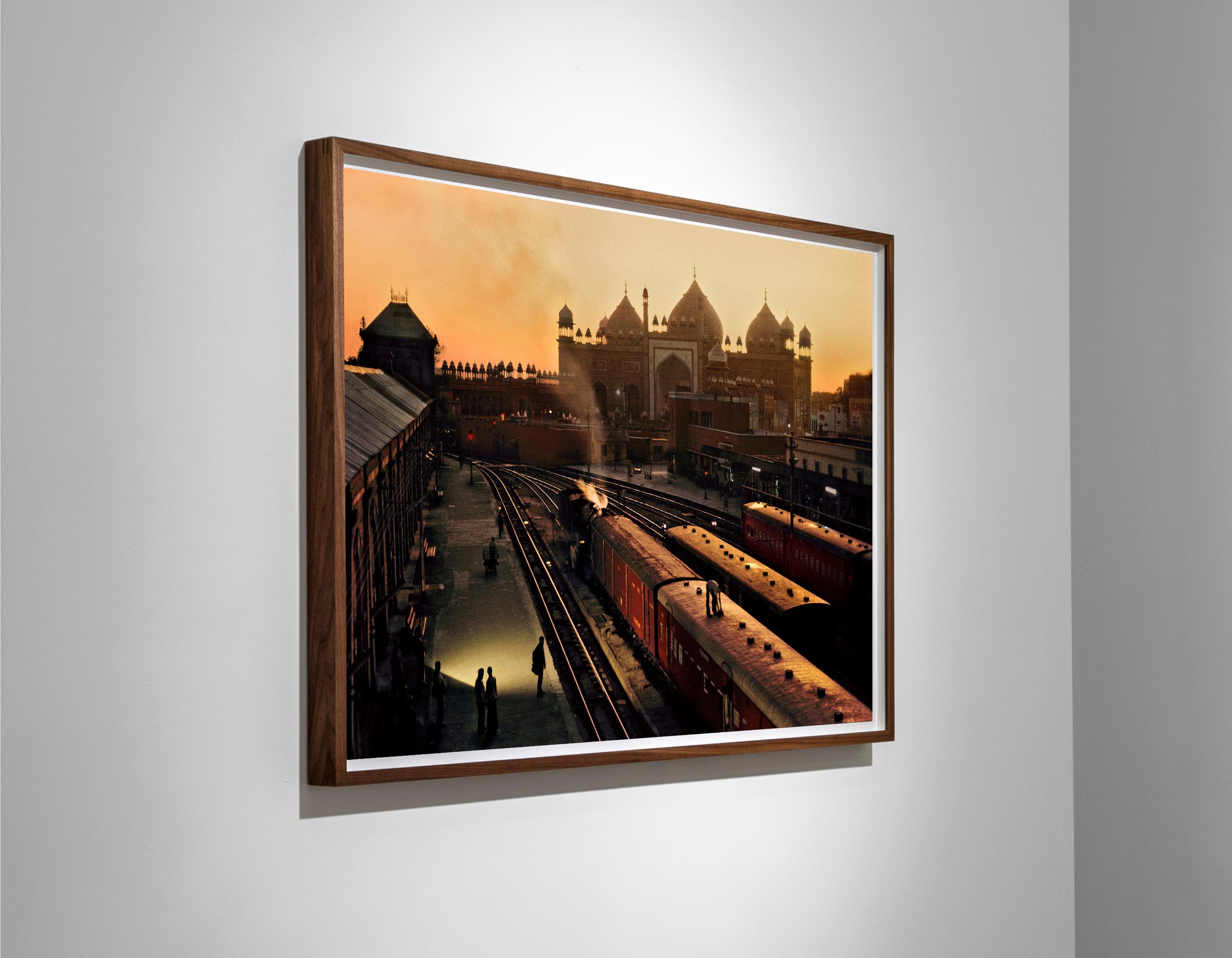 Train Station, Agra, India - Steve McCurry (Colour Photography)
Signed and numbered on photographer's edition label on reverse
Digital c-type print, printed 2014
20 x 24 inches
From an edition of 30

Also available in 2 larger sizes, please contact