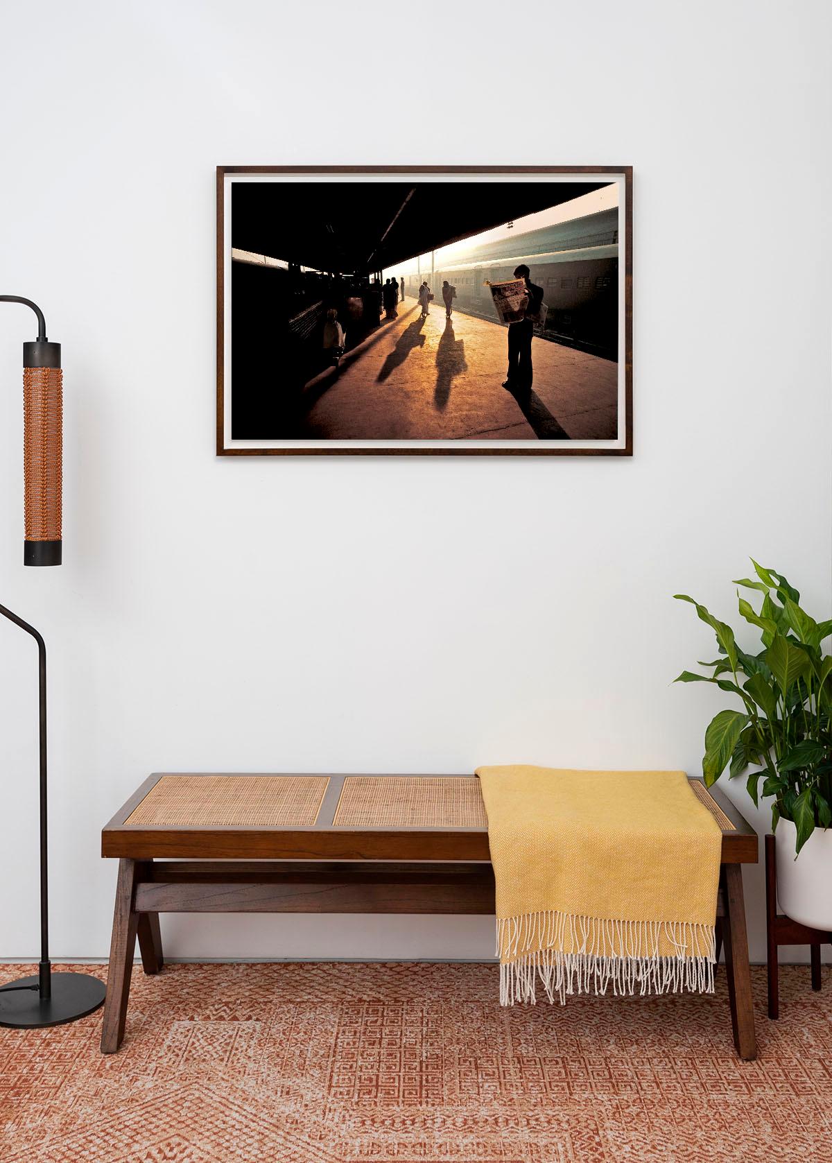 Steve McCurry
Train Station at Old Delhi, India, 1983 - Steve McCurry (Colour Photography)
Signed and affixed with photographer's edition label and numbered on reverse
Digital c-type print

This print is available in three sizes:
20 x 24 inches,