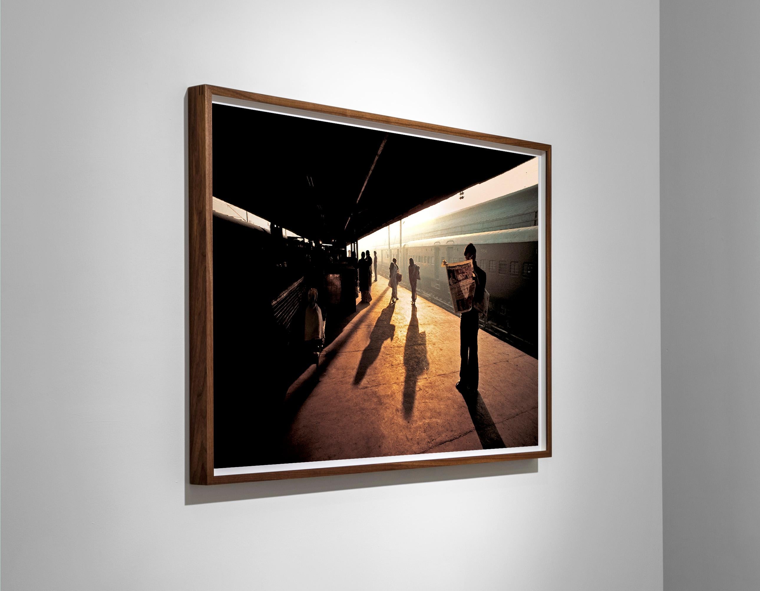 Train Station at Old Delhi, India, 1983 - Steve McCurry (Colour Photography) For Sale 1