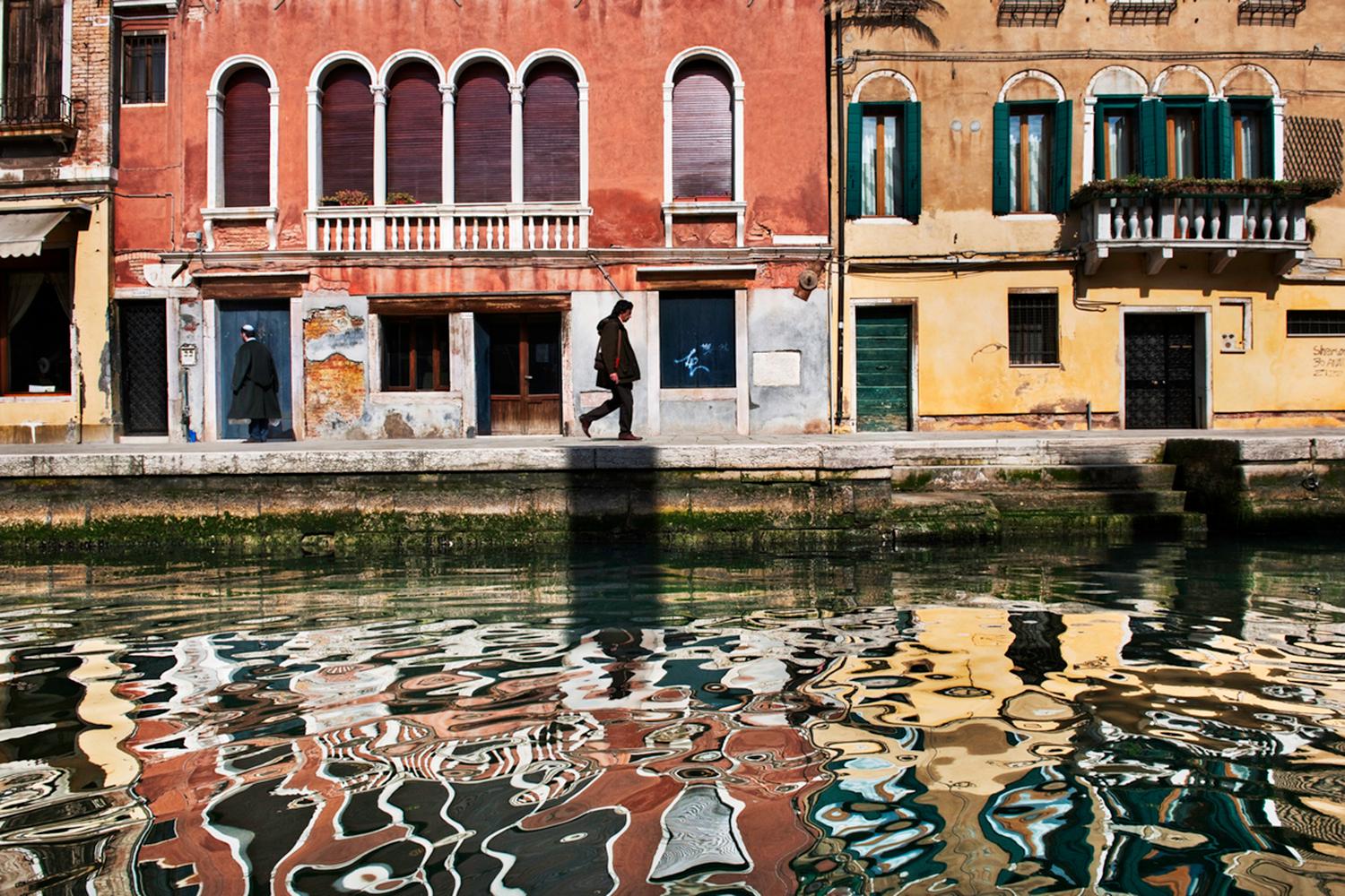 Steve McCurry Color Photograph - Venice Reflections