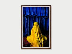Woman in Canary Burqa, Afghanistan, 2002 - Steve McCurry (Colour Photography)