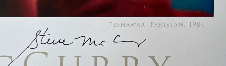 Sharbat Gula, Pakistan  (Hand Signed) - Print by Steve McCurry