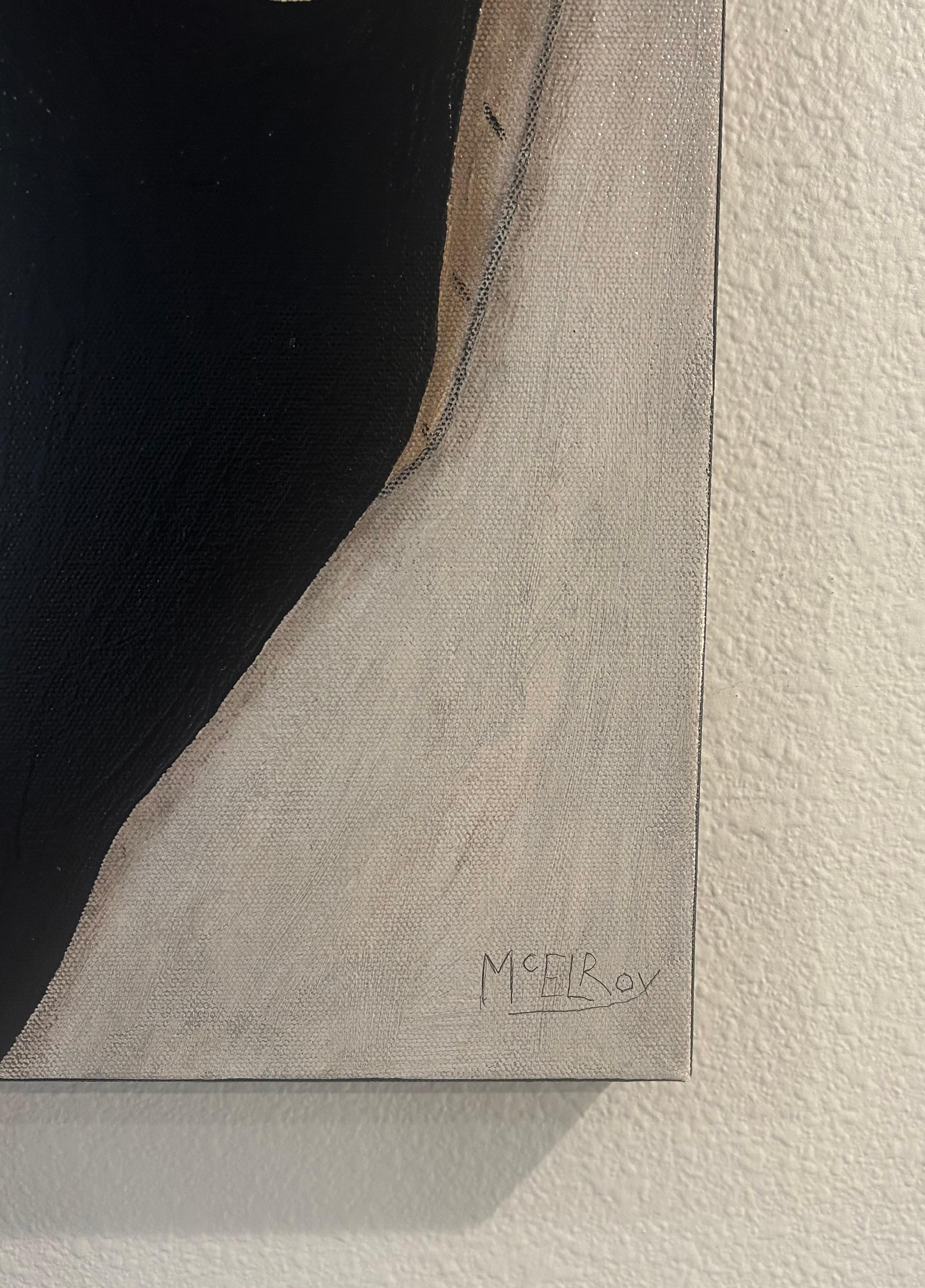 Original oil painting pair of contemporary abstracts by artist Steve McElroy. en vente 1