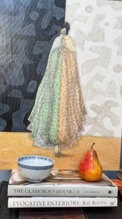 "The Prayer" original oil on canvas panel abstract painting by Steve McElroy