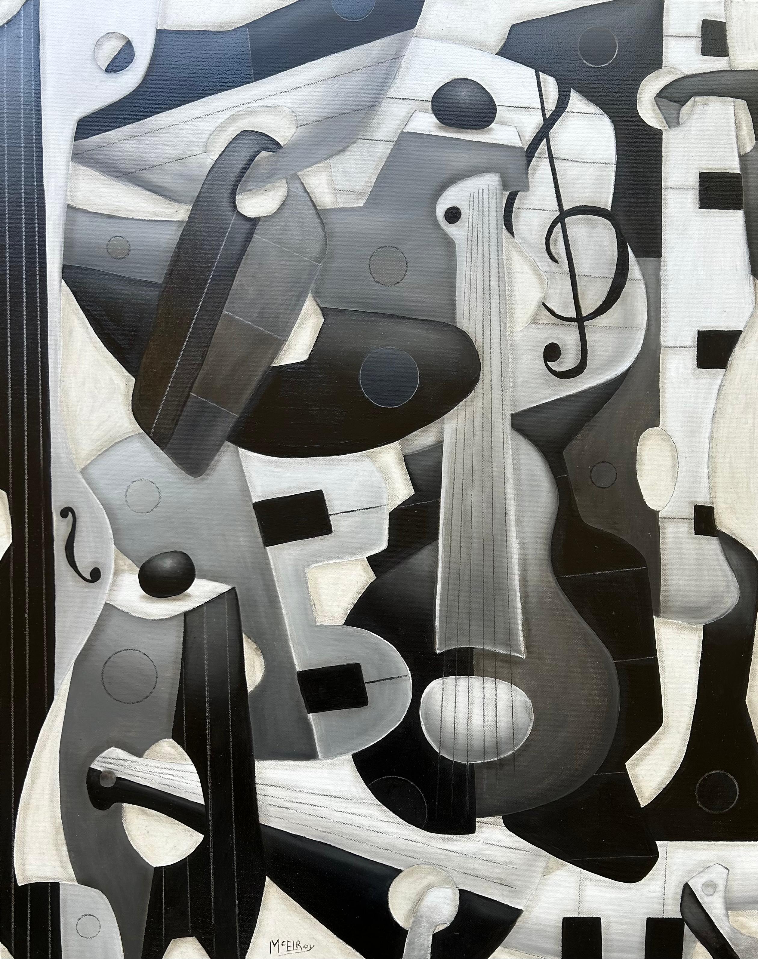 "Symphony" oil on canvas original oil painting by known artist Steve McElroy.  Search his name for current articles including a brand new article searched as Bold Journey Steve McElroy.  He is also included in the current issue of Veranda with his