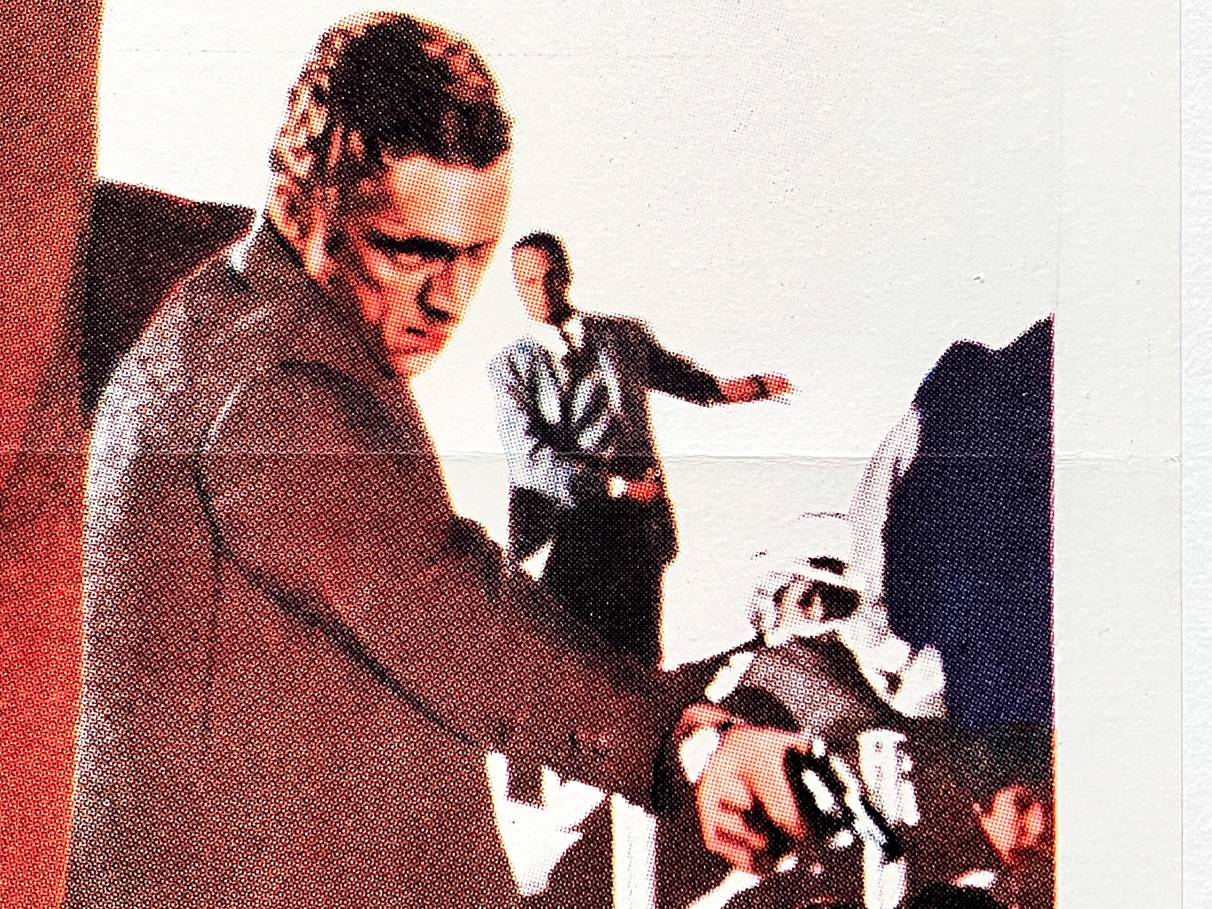 Poster cinematografico originale di Steve McQueen 'Bullitt', giapponese, 1968 in vendita 6