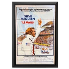 "Steve McQueen. Le Mans" Vintage Movie Poster, 1971