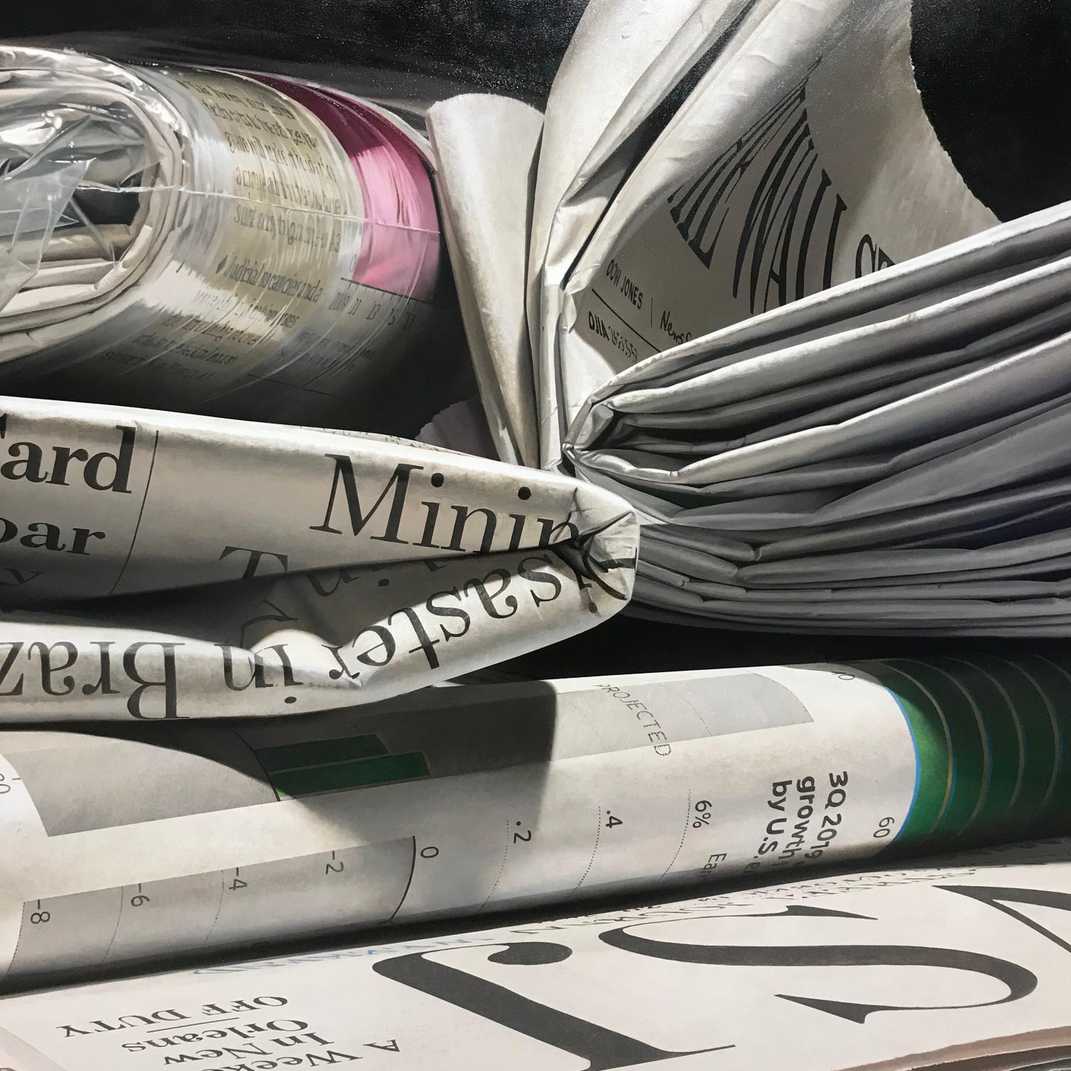 Steve Mills News Wave Newspaper Wall Street Journal Type