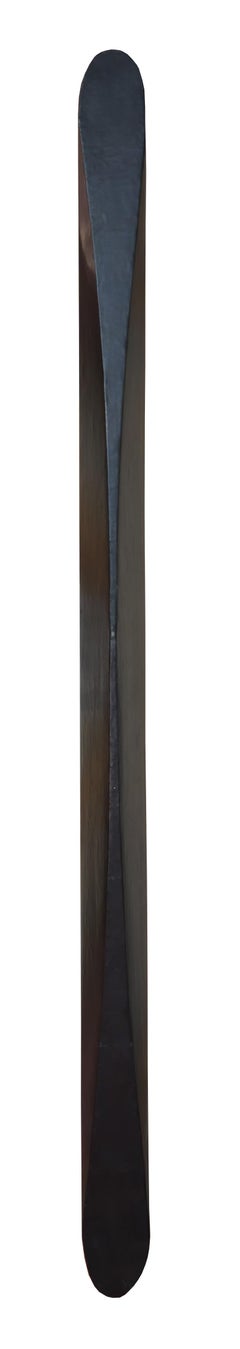"Regret" Abstract Contemporary Minimalist Wood Sculpture