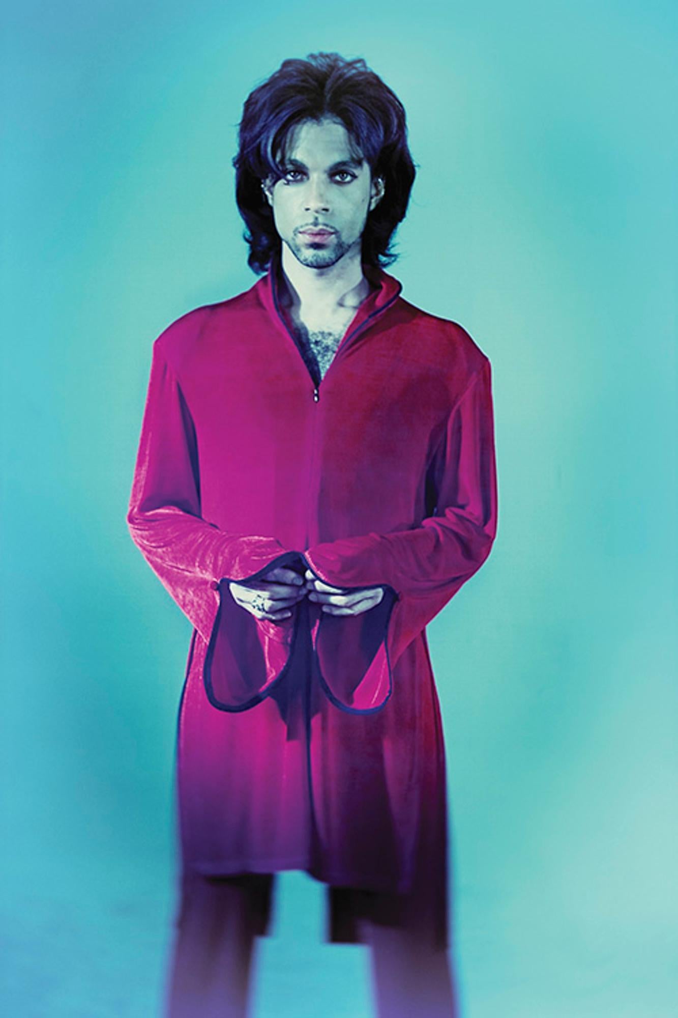 Portrait of American singer-songwriter, multi-instrumentalist and record producer, Prince.

Available sizes: 
16”x12” Edition of 25
20”x16" Edition of 25
24”x20" Edition of 25
40”x30" Edition of 25
60”x40” Edition of 25
72”x48” Edition of 25

This