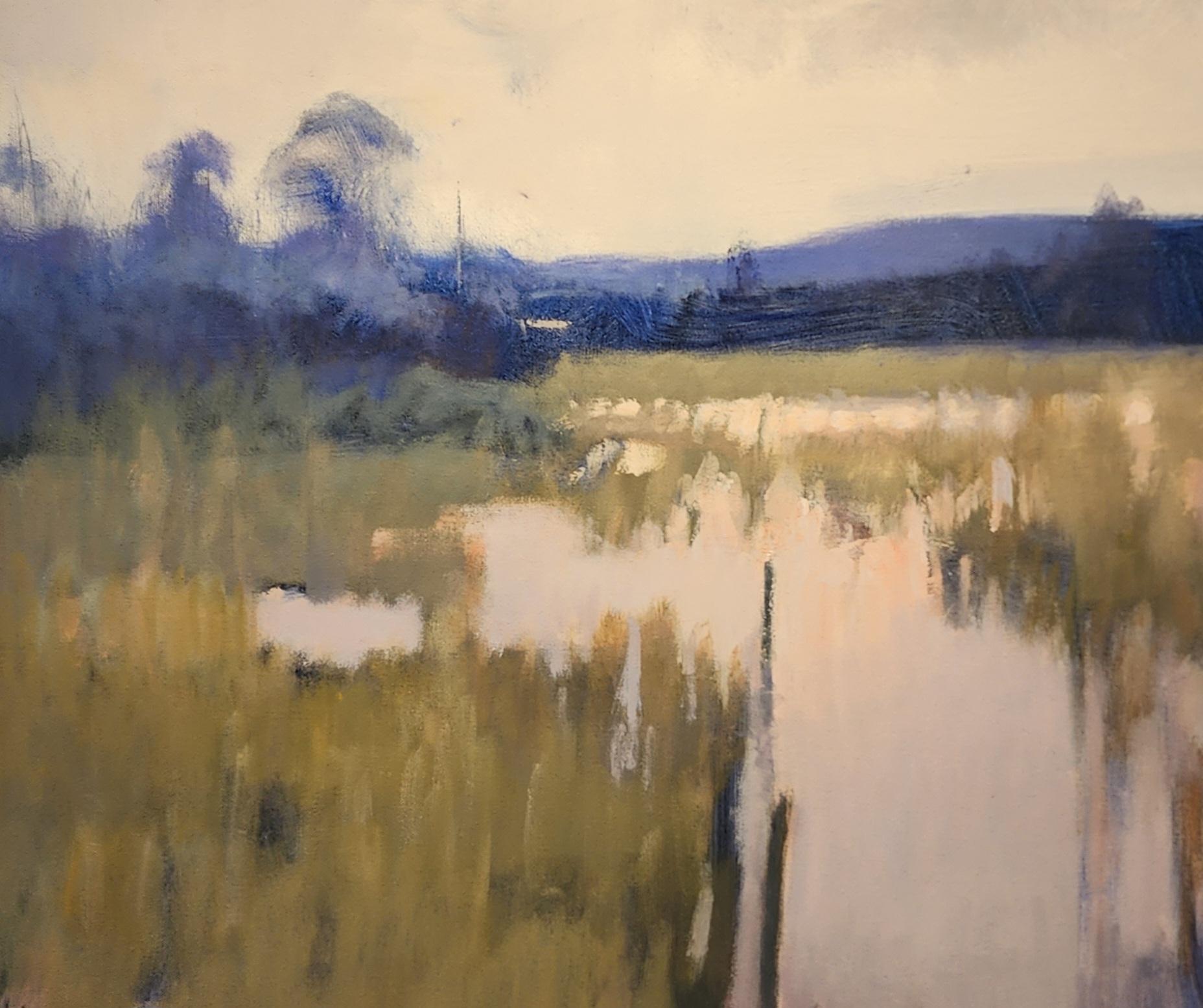 ENVÍO GRATUITO
Reflejos del pantano II es un paisaje contemporáneo pintado al óleo sobre lienzo de 24 x 30. Bayou Reflections II fue  pintado en 2022 por el artista tejano Steve Parker. Steve Parker transmite su comprensión de  Los paisajes de Texas