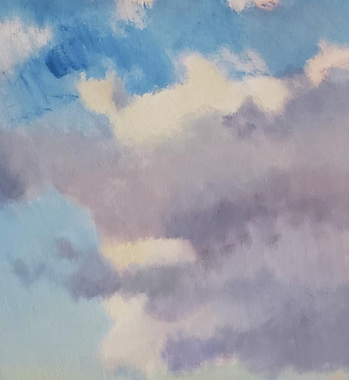 sky oil painting
