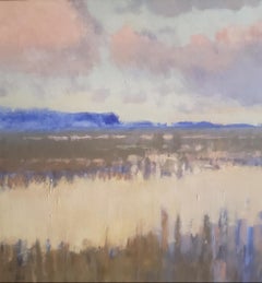 Sanctuary Texas landscape oil painting Contemporary Impressionistic style