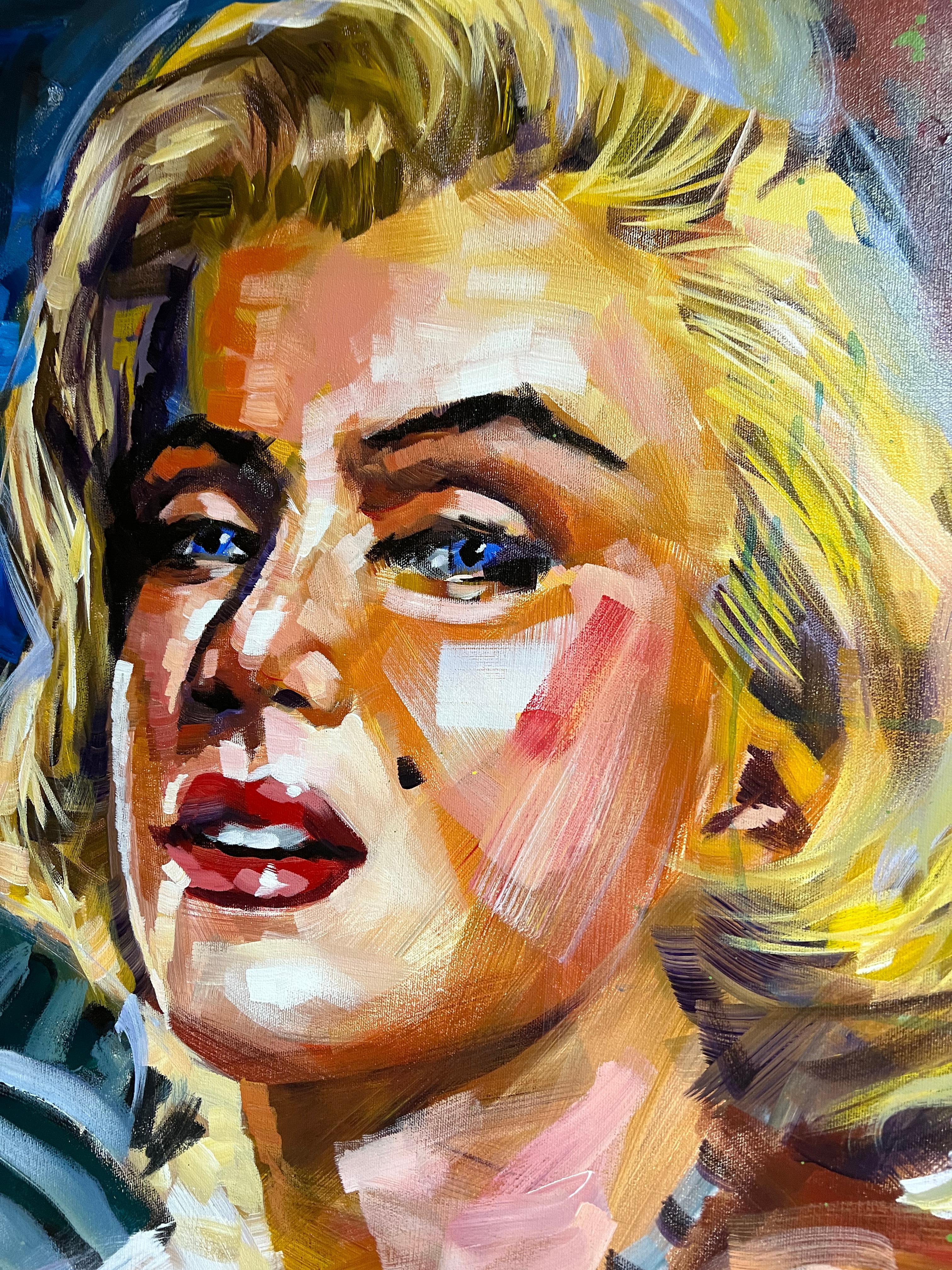 Elvis and Marilyn - Painting by Steve Penley