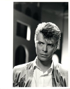 David Bowie Looking Up Vintage Original Photograph