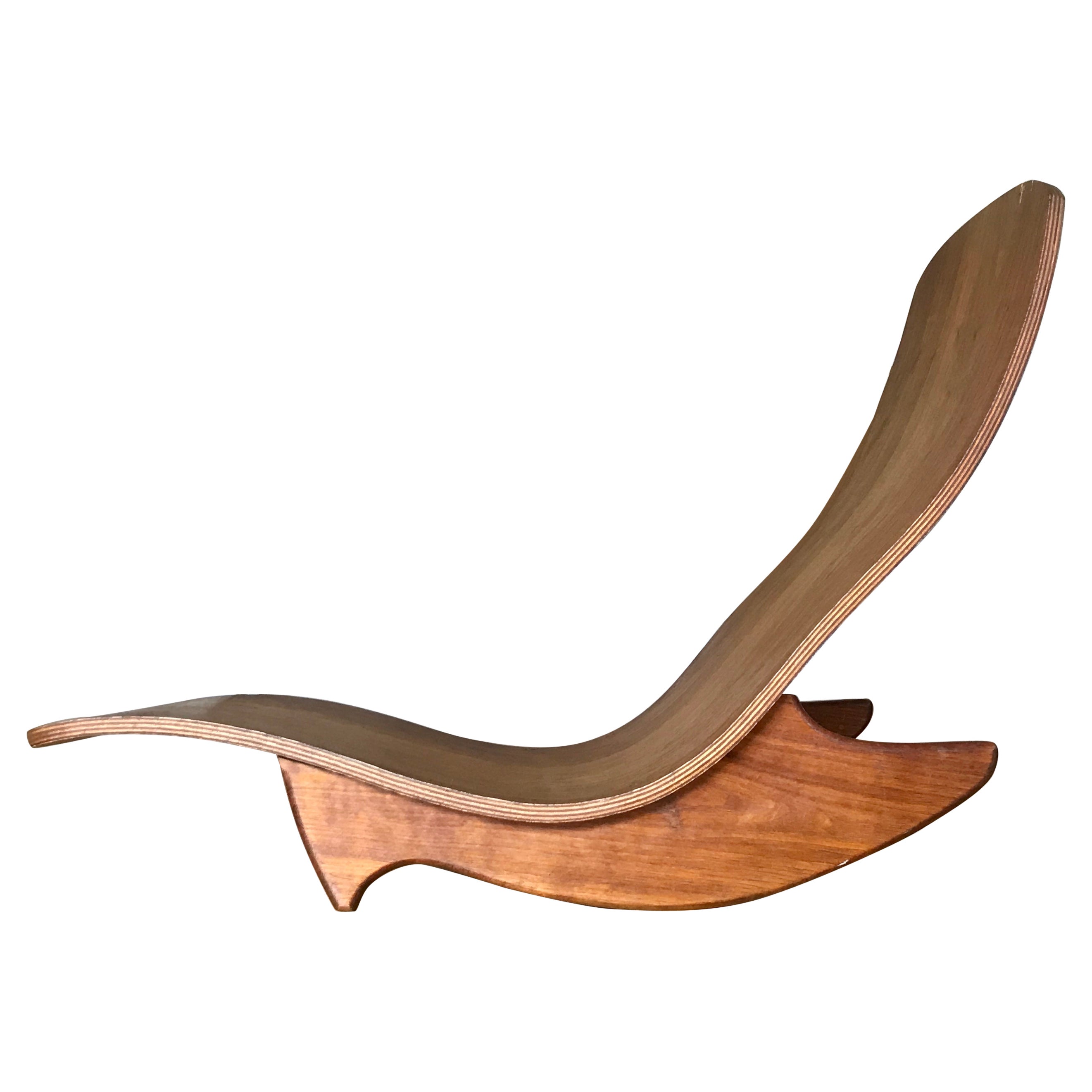 Steve Rieman Low Rocker Lounge Chair