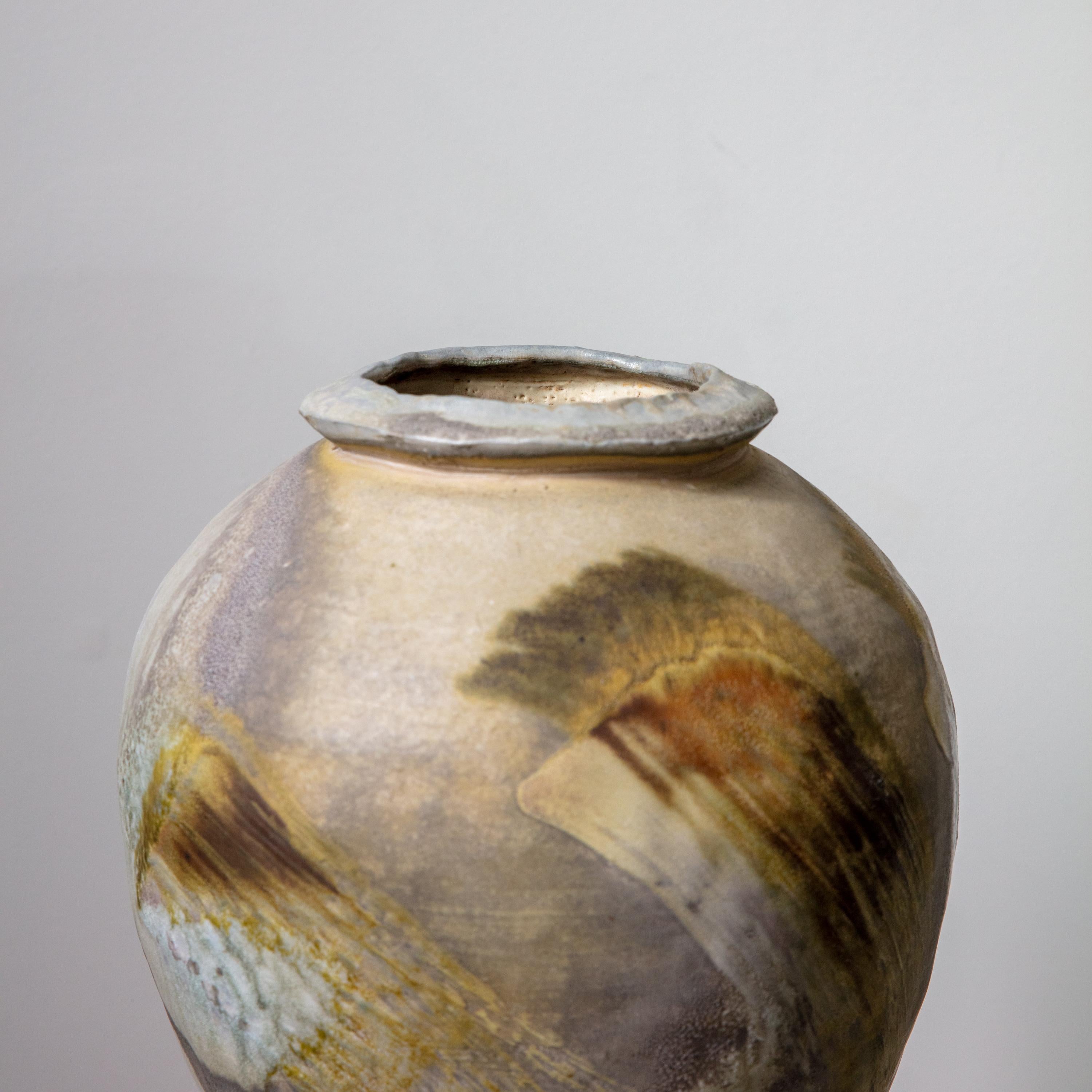 Steve Sauer Ceramic Vase In Good Condition For Sale In Seattle, WA