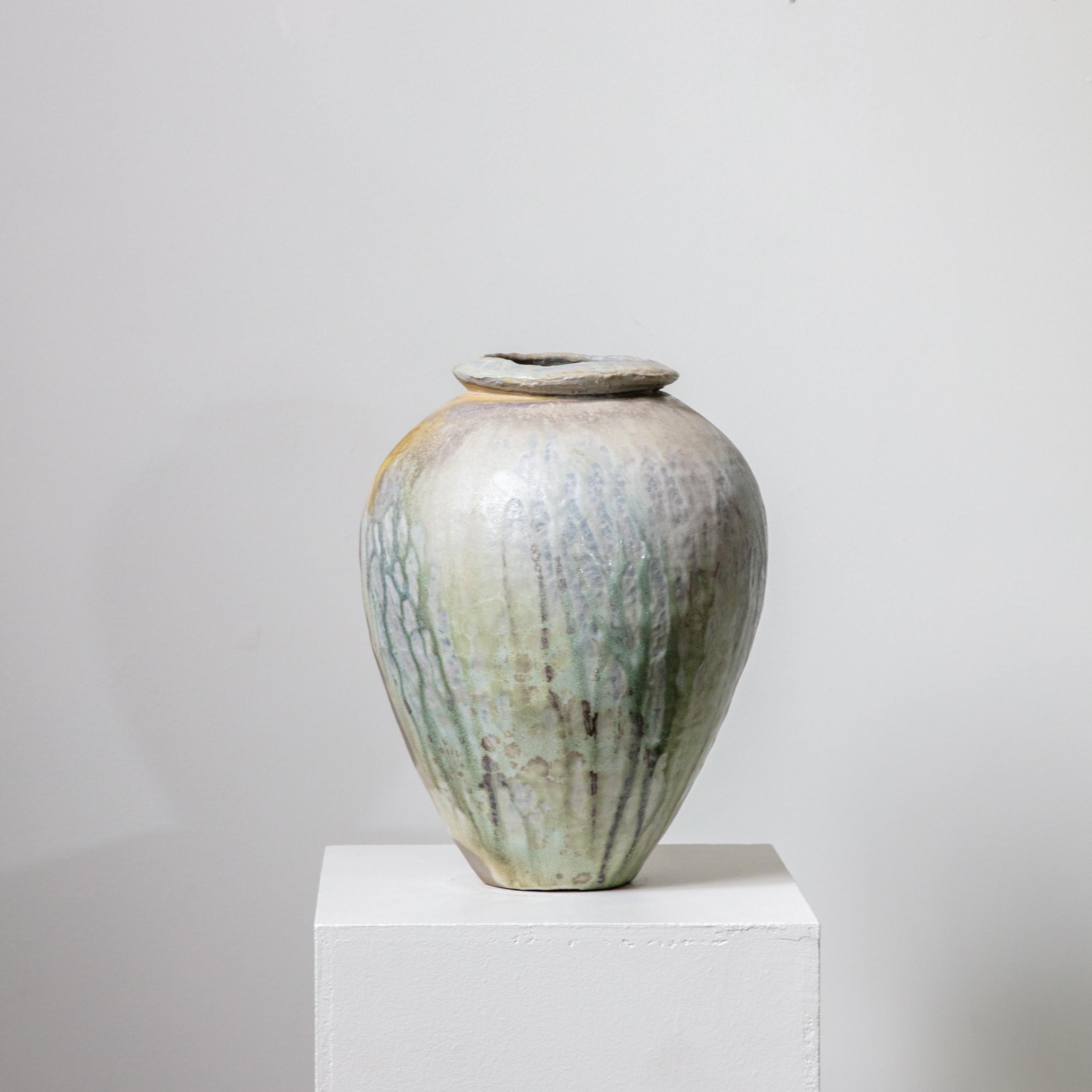 20th Century Steve Sauer Ceramic Vase For Sale