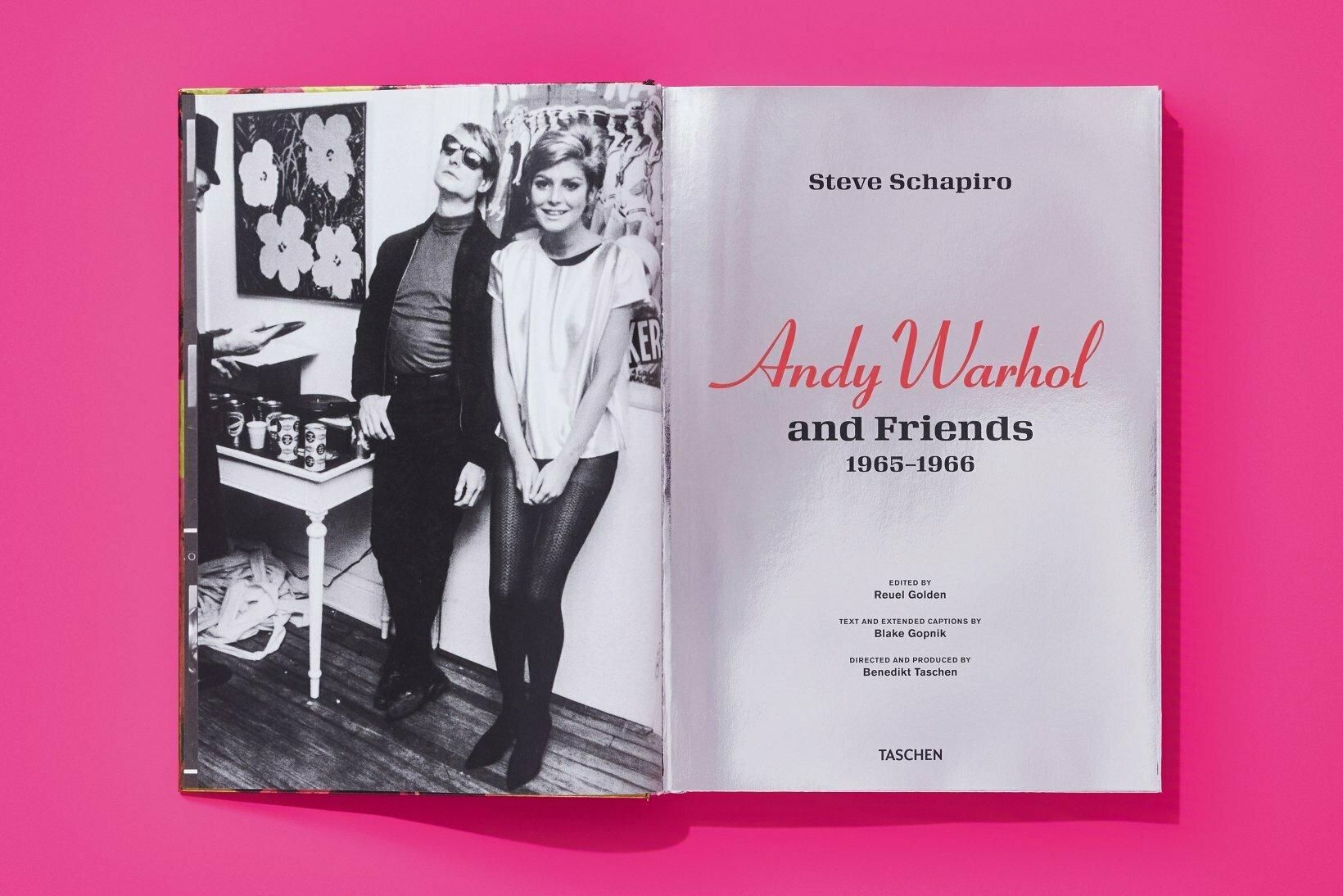 Contemporary Steve Schapiro, Andy Warhol & Friends, Signed, Limited Edition Book For Sale