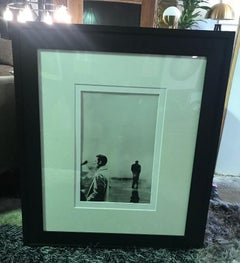 Photo emblématique de Steve Schapiro en gélatine d'argent signée « Trois hommes, New York 1961 »