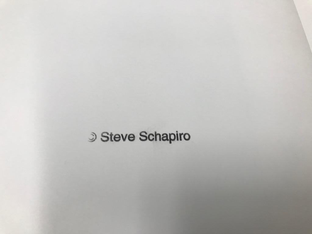 Steve Schapiro Signierter ikonischer Silber-Gelatinedruck mit Silber-Gelatinedruck „Three Men, New York 1961“ im Angebot 2
