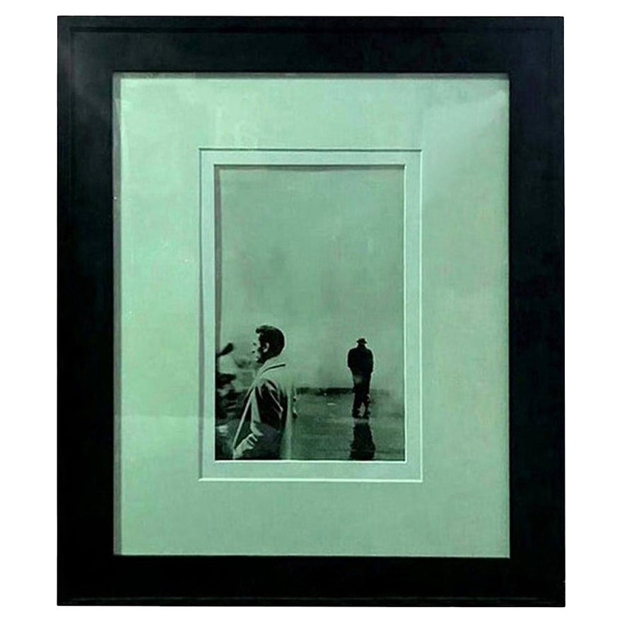 Steve Schapiro Signed Iconic Silver Gelatin Photograph Three Men, New York, 1961