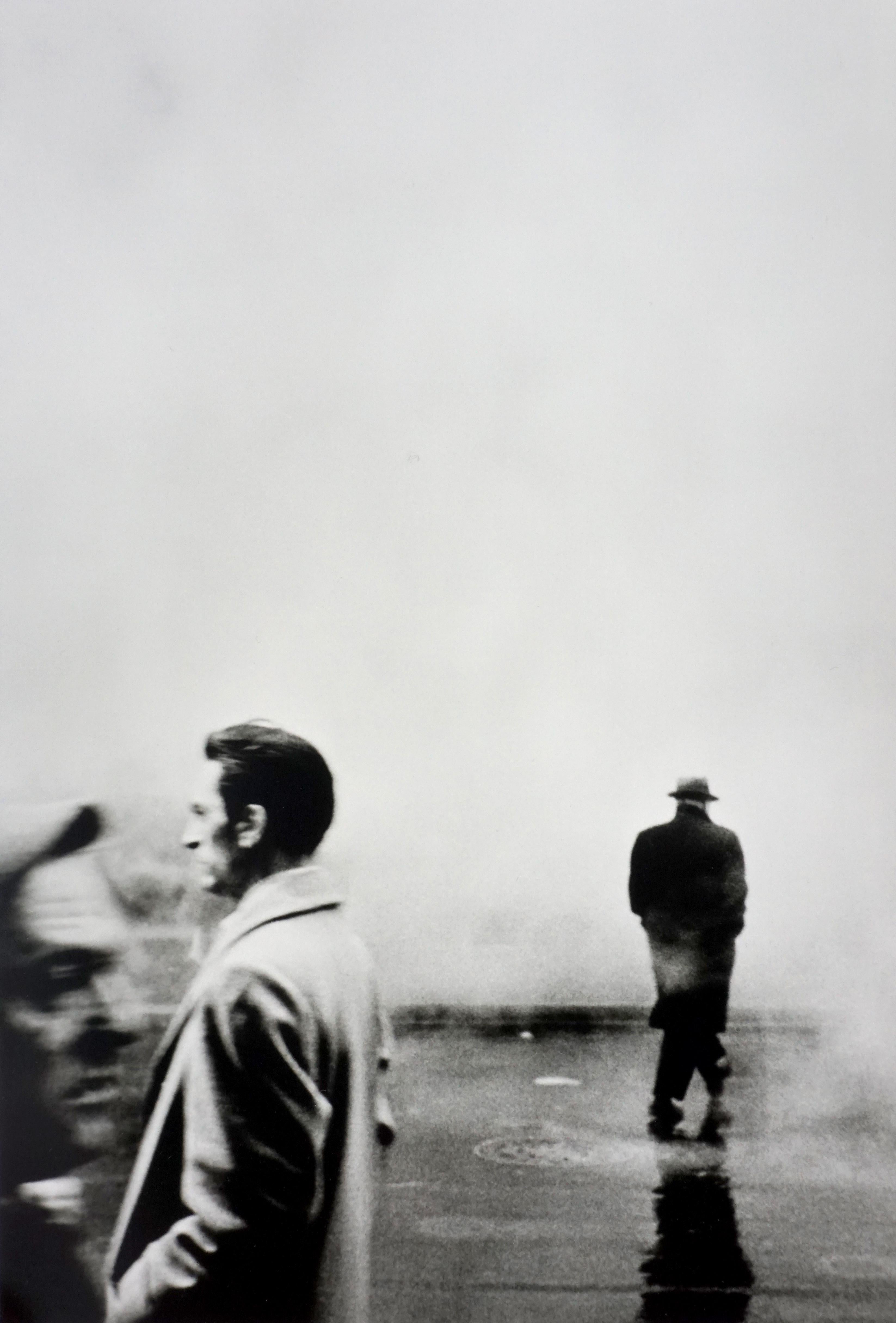 Steve Shapiro  Black and White Photograph - Three Men, New York, 1961