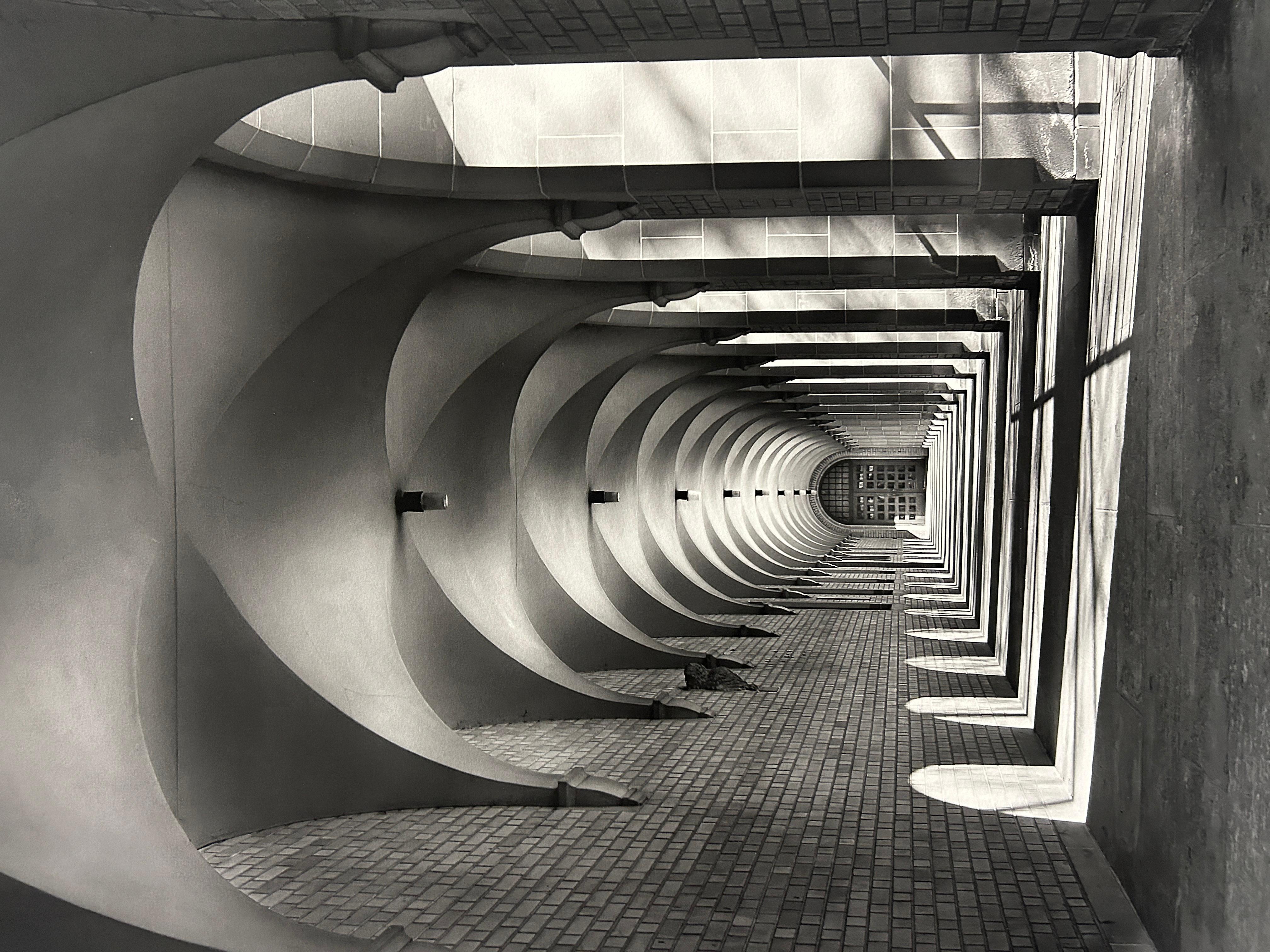 Hallway Shadows - Photograph by Steve Silverman
