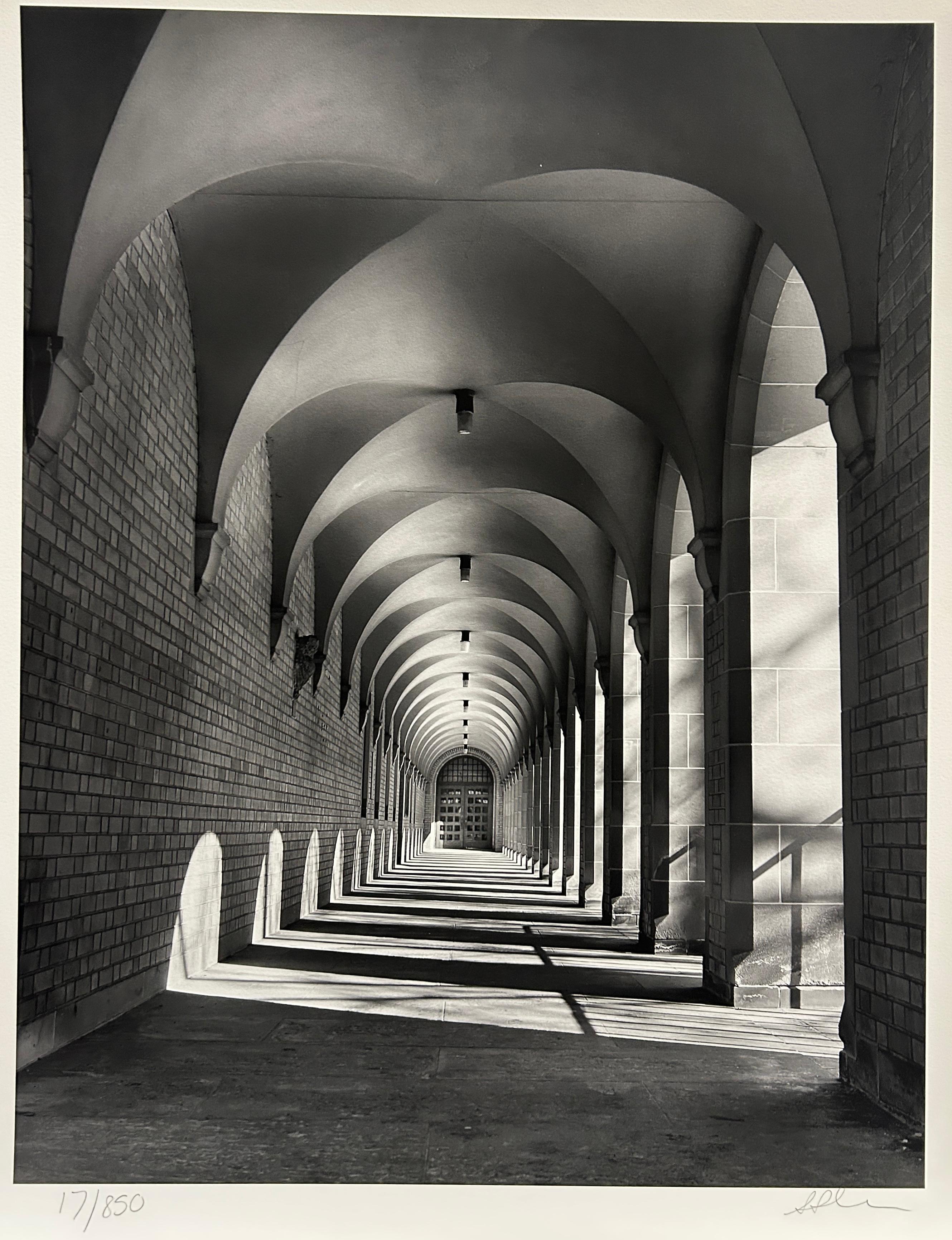 Steve Silverman Black and White Photograph - Hallway Shadows