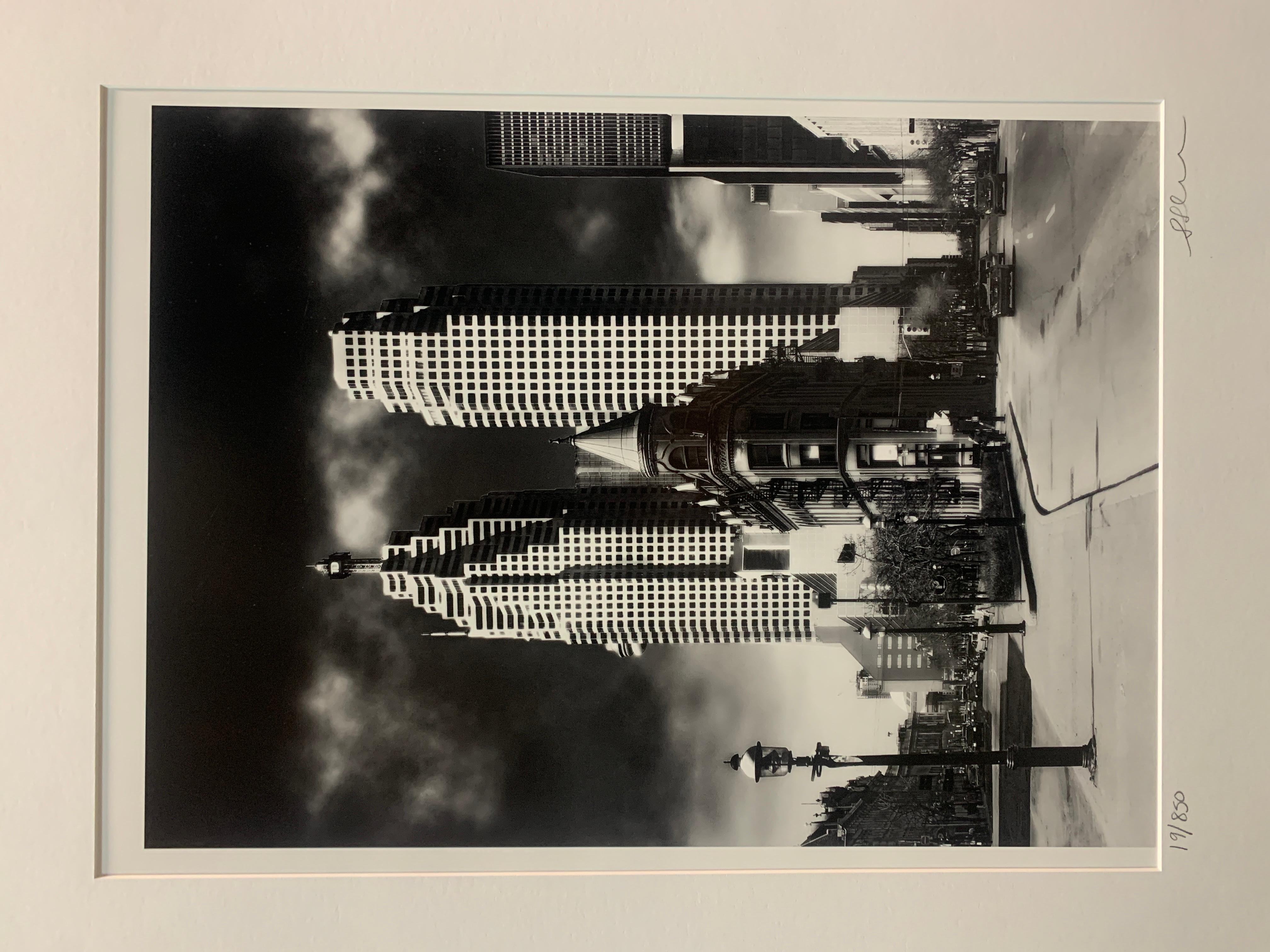 Steve Silverman Black and White Photograph - The Flatiron