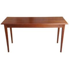 shaker style sofa table Steve Simko Hand Crafted Shaker Style Mahogany Sofa Console Table