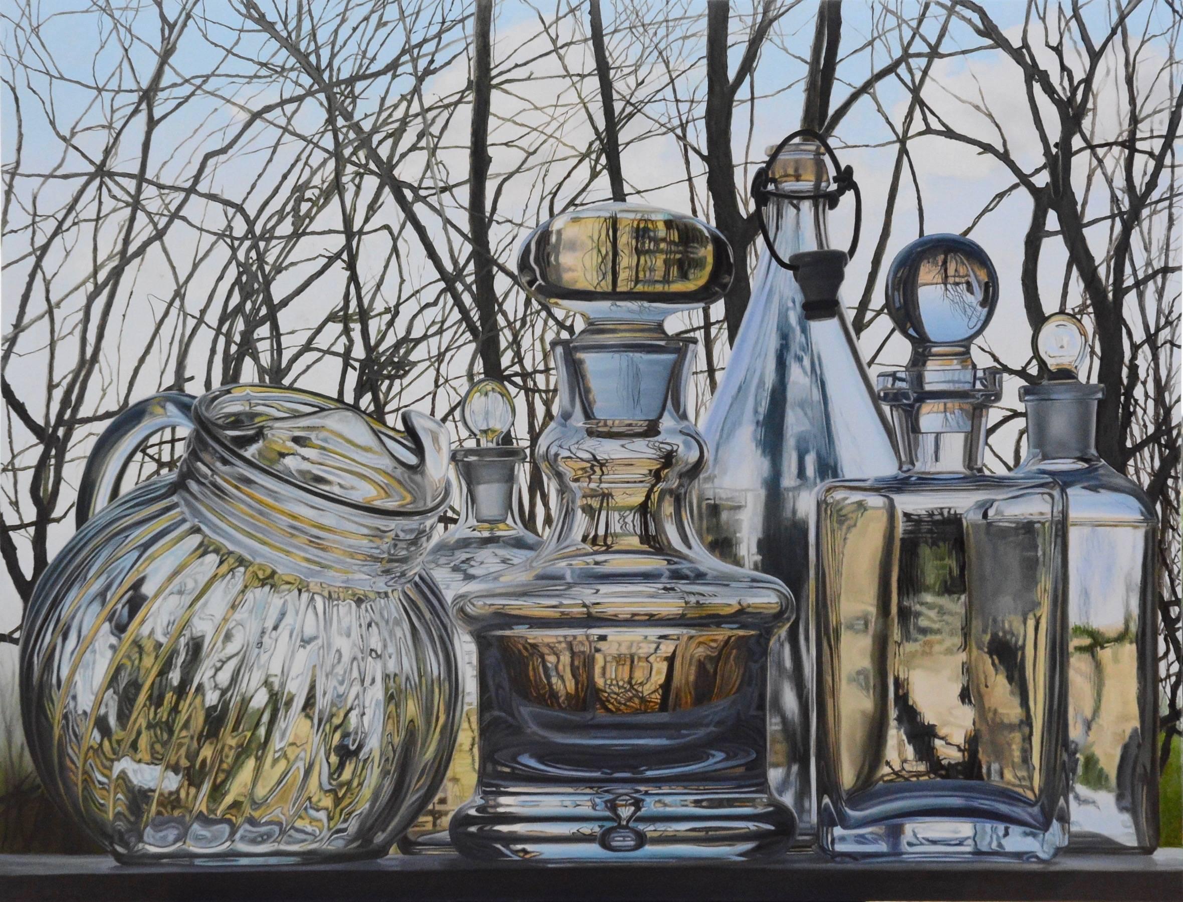 Steve Smulka Still-Life Painting - Ice Cold