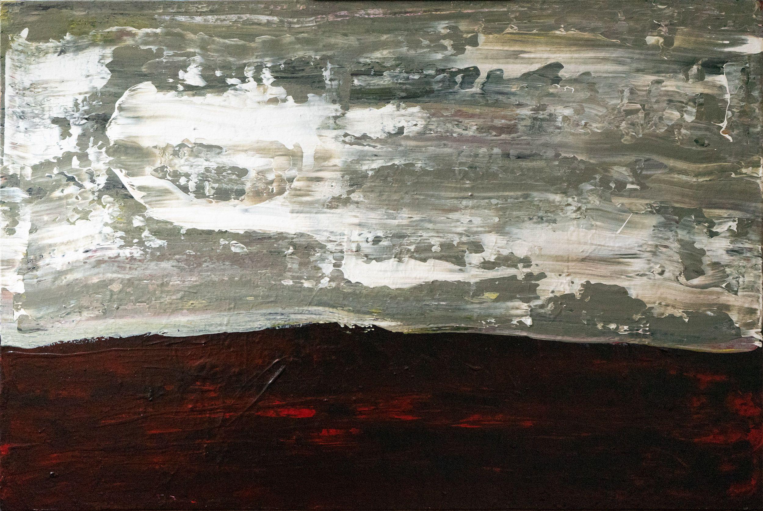 Bluster, Gemälde, Acryl auf Leinwand