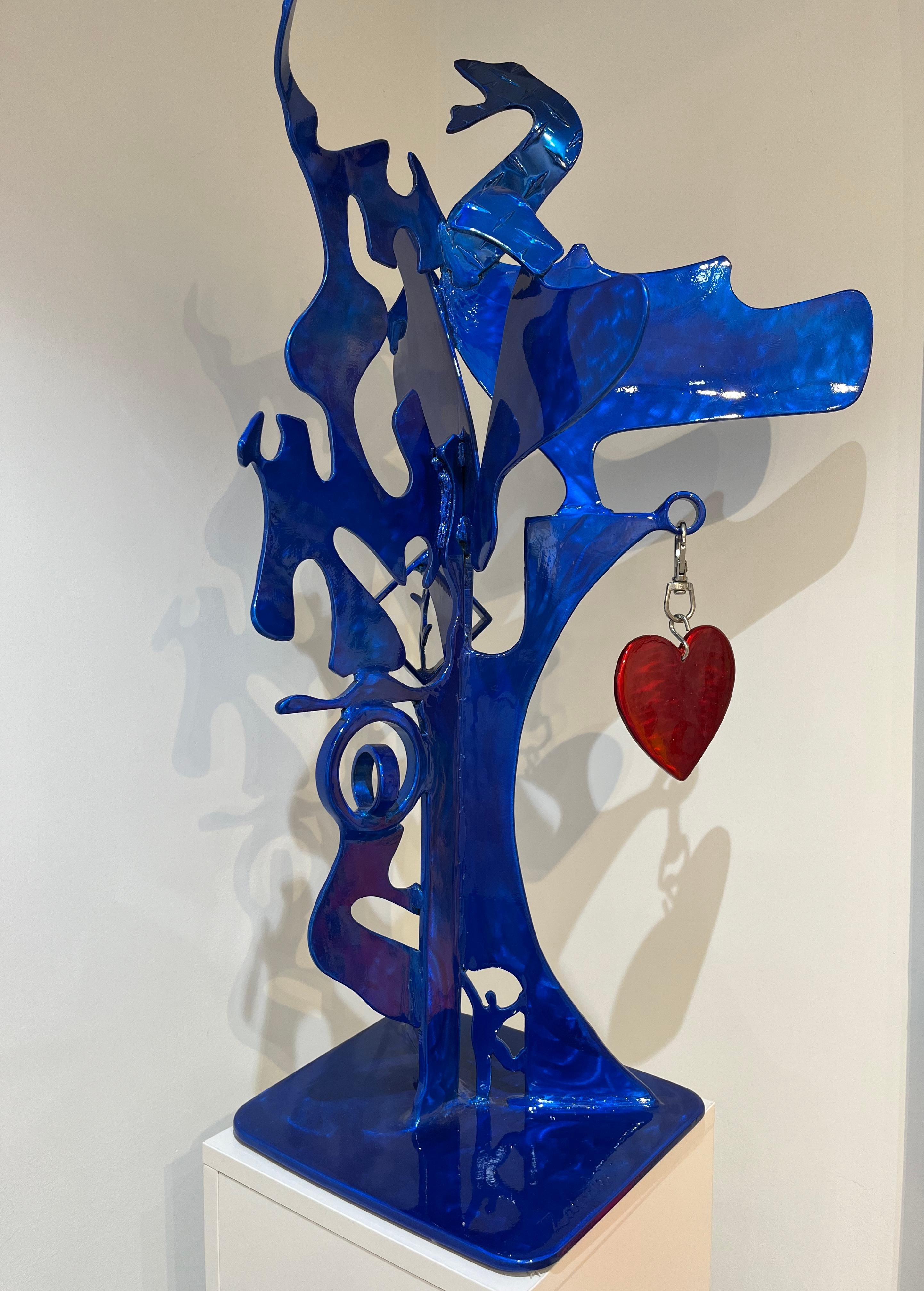 Steve Zaluski Abstract Sculpture – Improvisation