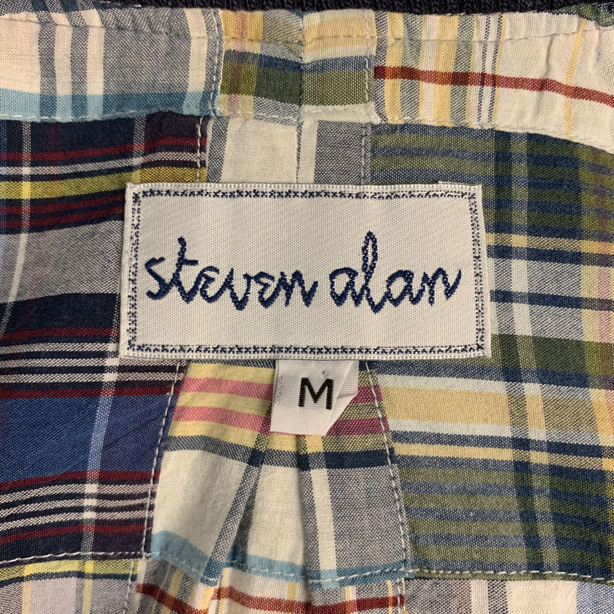 STEVEN ALAN M Khaki Cotton Hidden Buttons Coat 3
