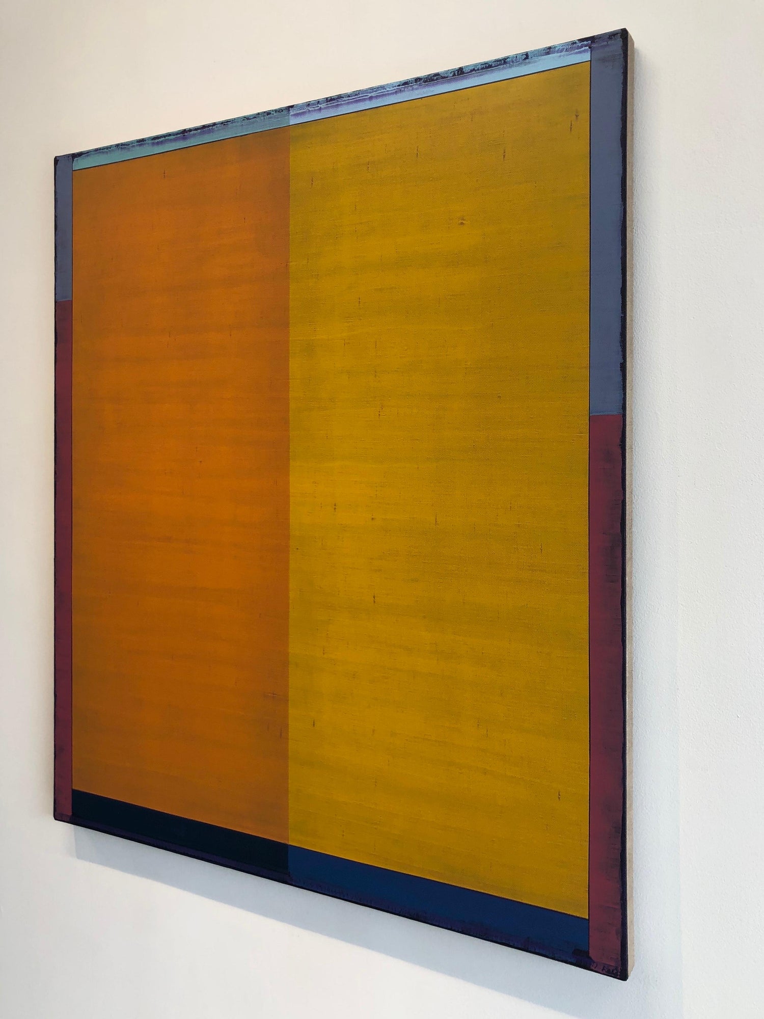Steven Alexander Palm Six Vertical Abstract Painting With