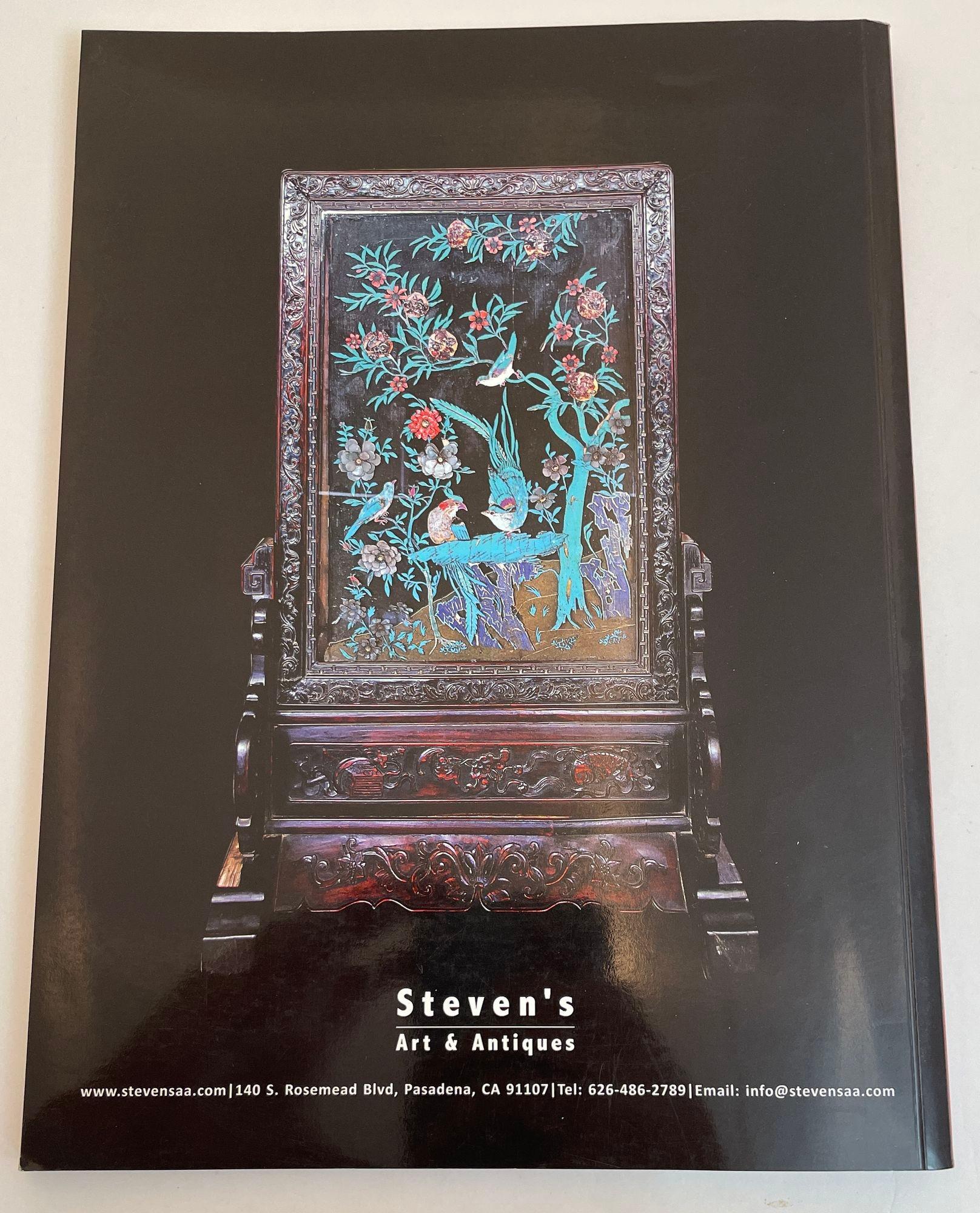 Qing Steven Art & Antiques Auction Catalog Dec. 2015 For Sale