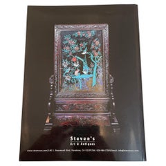Steven Art & Antiques Auction Catalog, Paper, Qing Style, 2015, USA