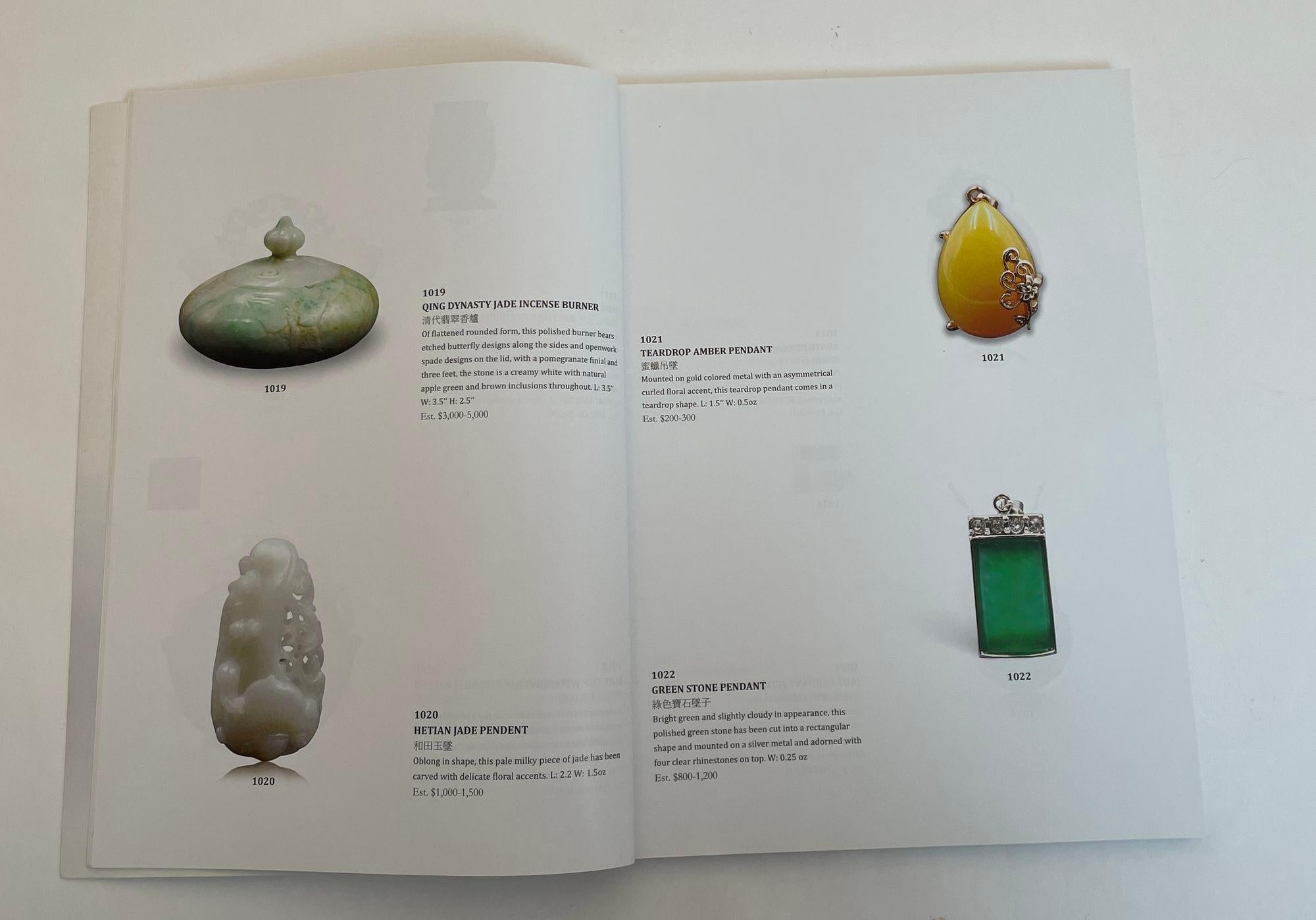 Steven Art & Antiques Auction Catalog Dec. 2015 In Good Condition For Sale In North Hollywood, CA