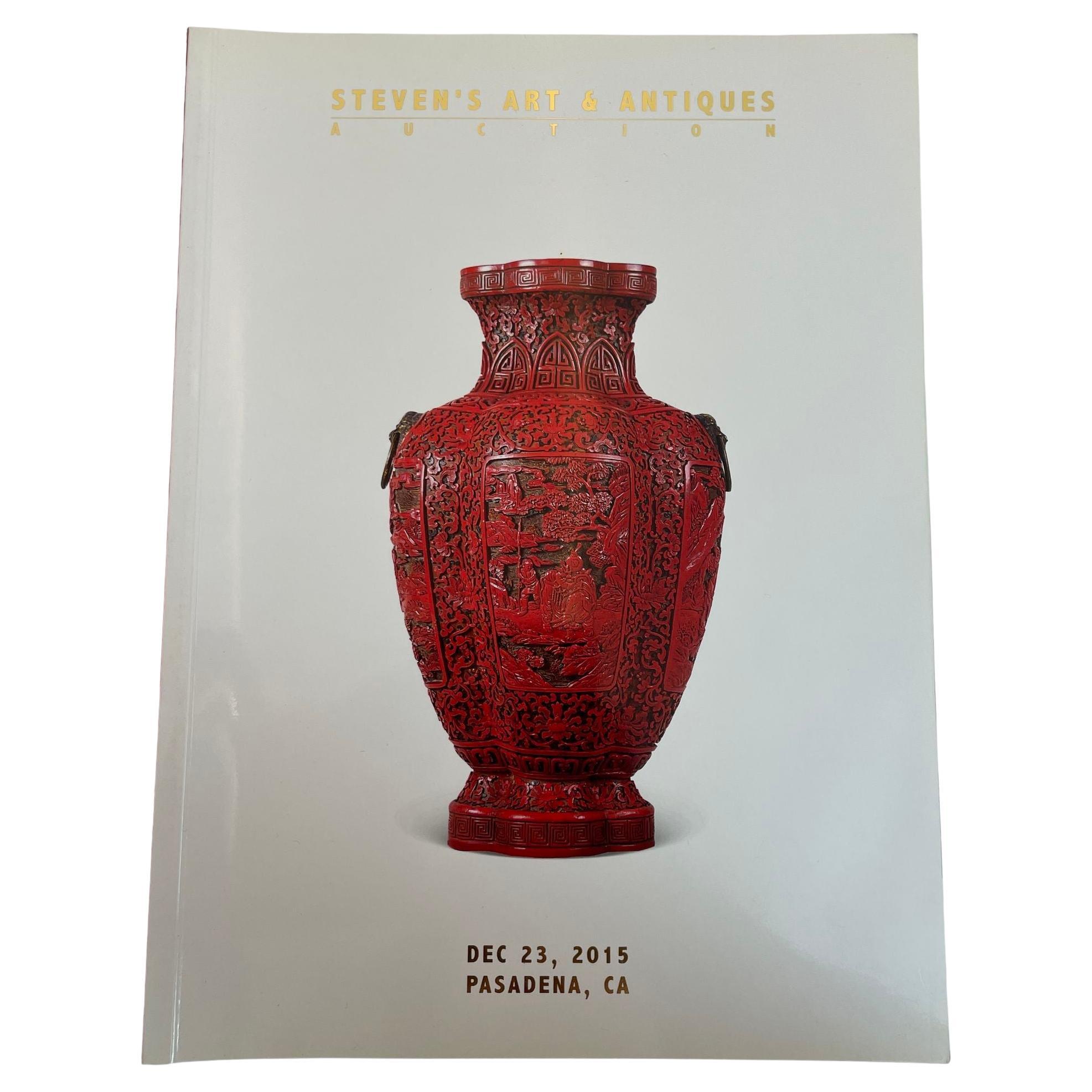 Steven Art & Antiques Auction Catalog Dec. 2015