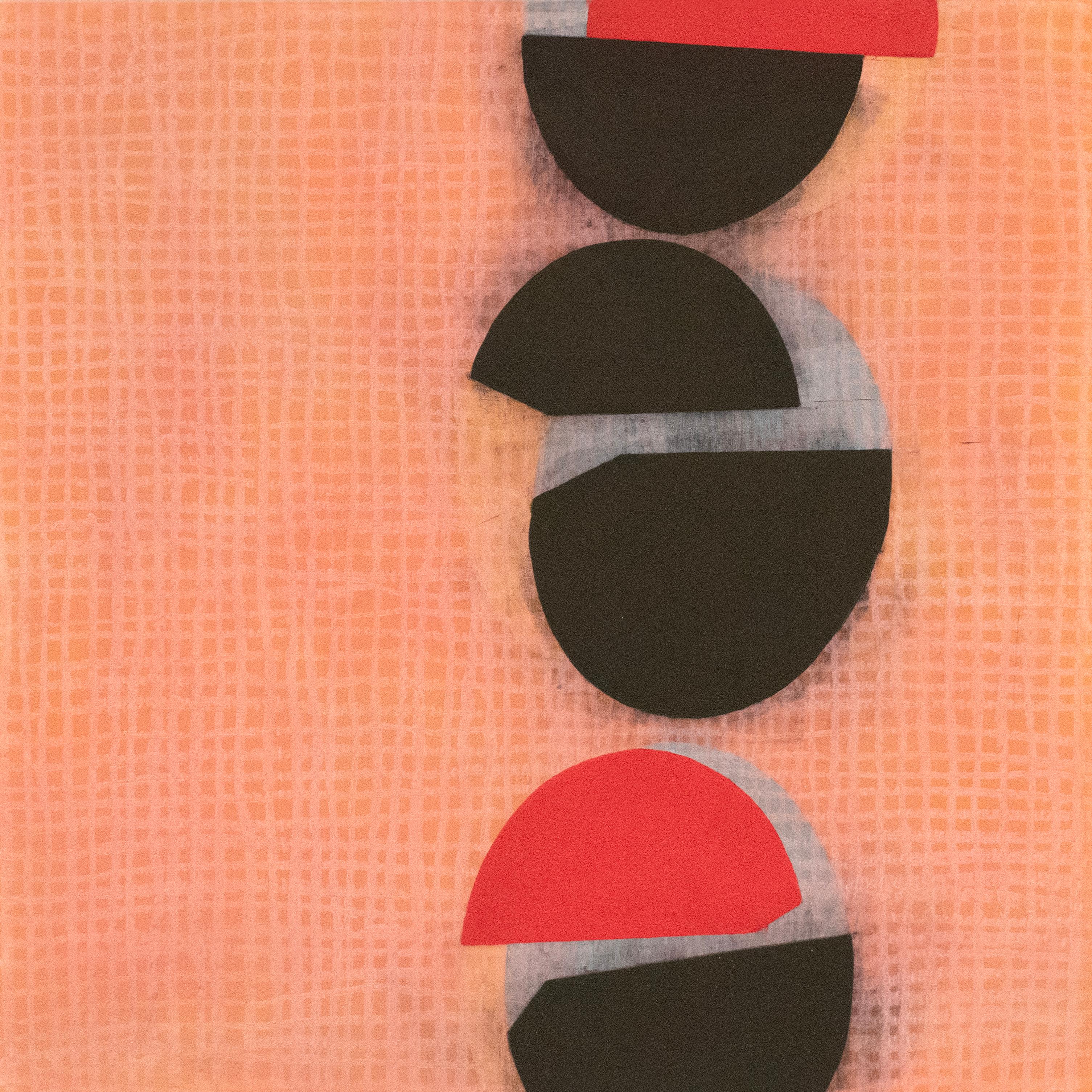 Steve Baris considera la sua pittura astratta come diagrammi che crea nel persistente tentativo di definire e articolare visivamente i processi amorfi e ineffabili della vita quotidiana.    Come dice lui stesso "Essenzialmente, i diagrammi sono