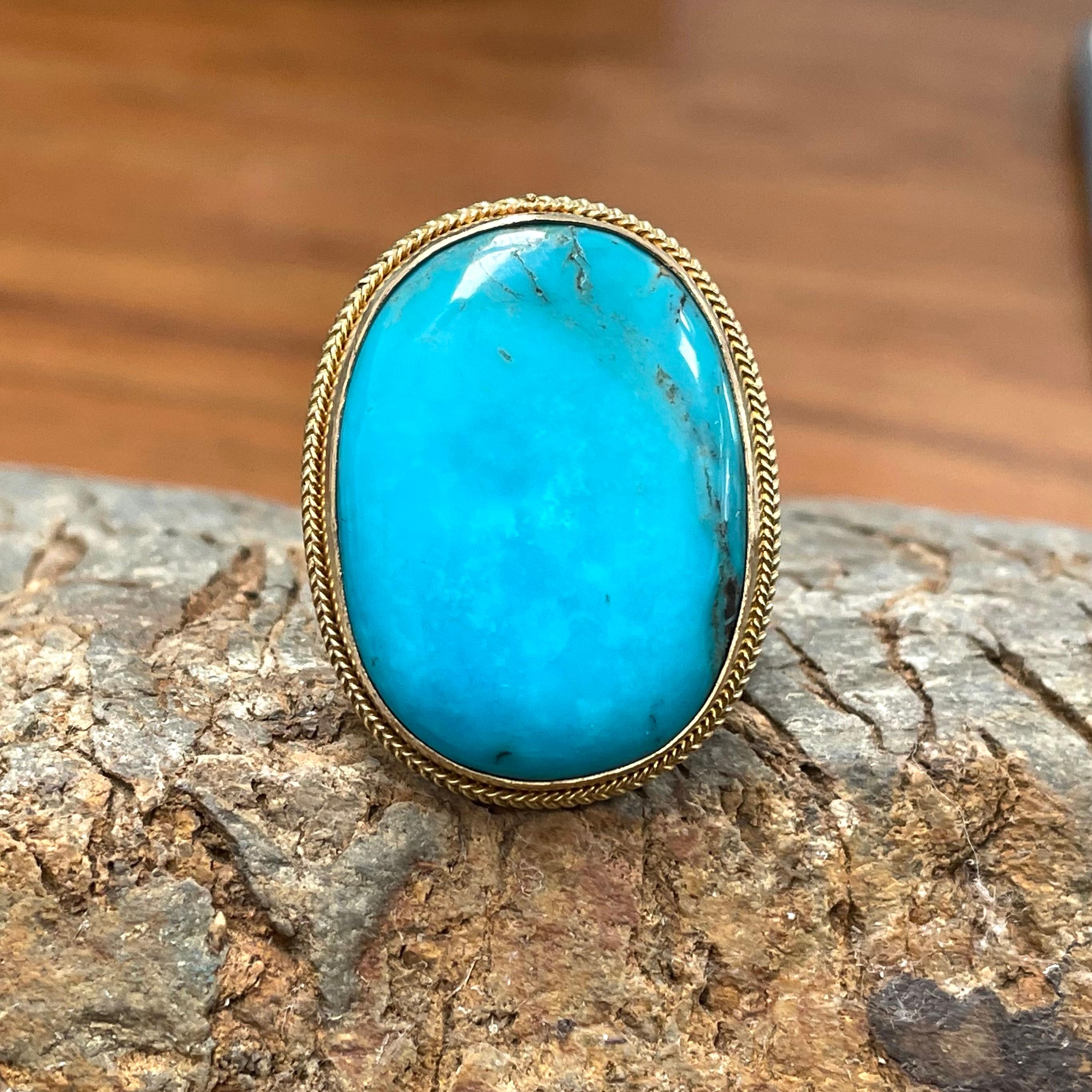 robin roberts turquoise ring