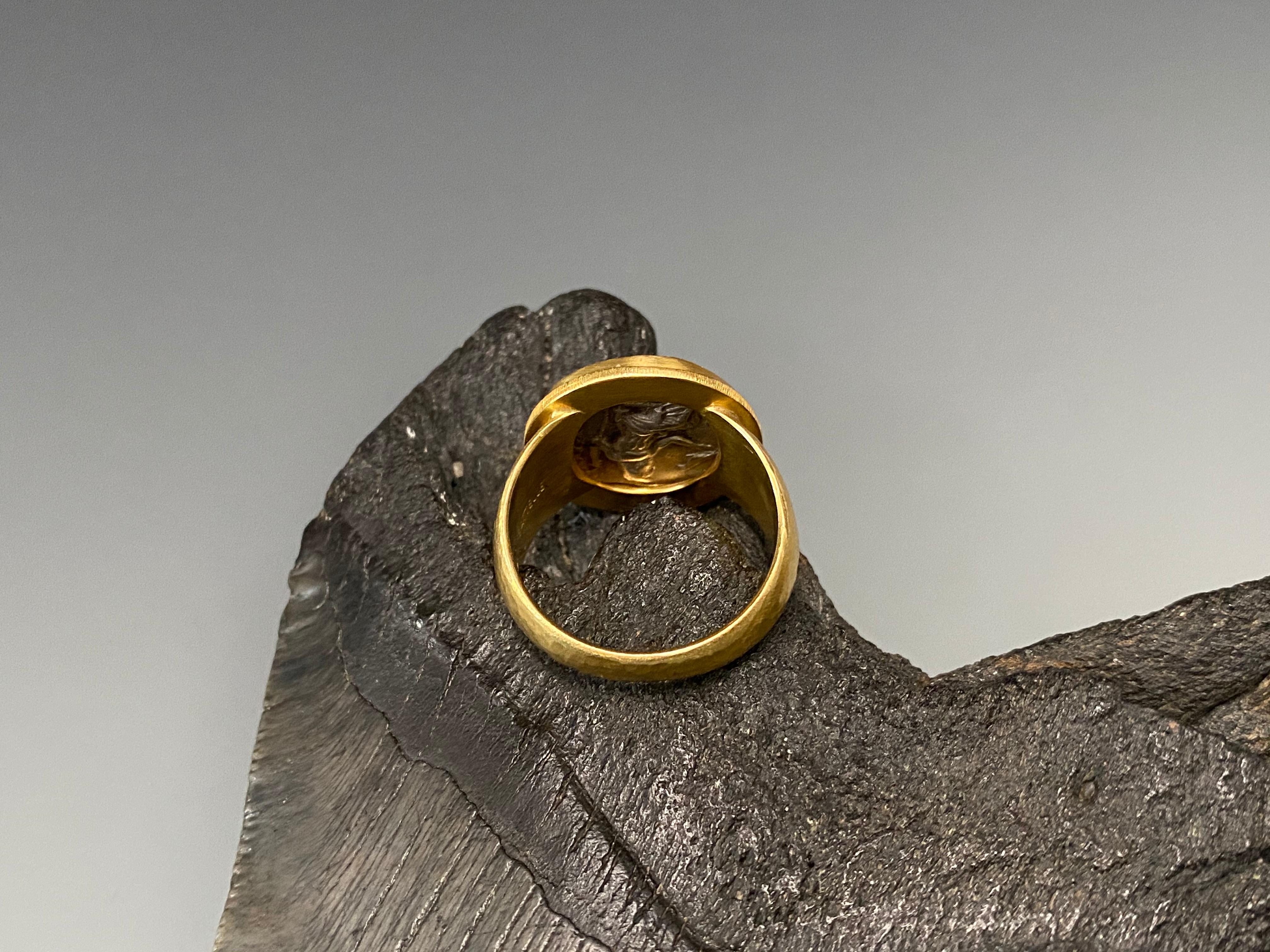 alexander the great gold ring