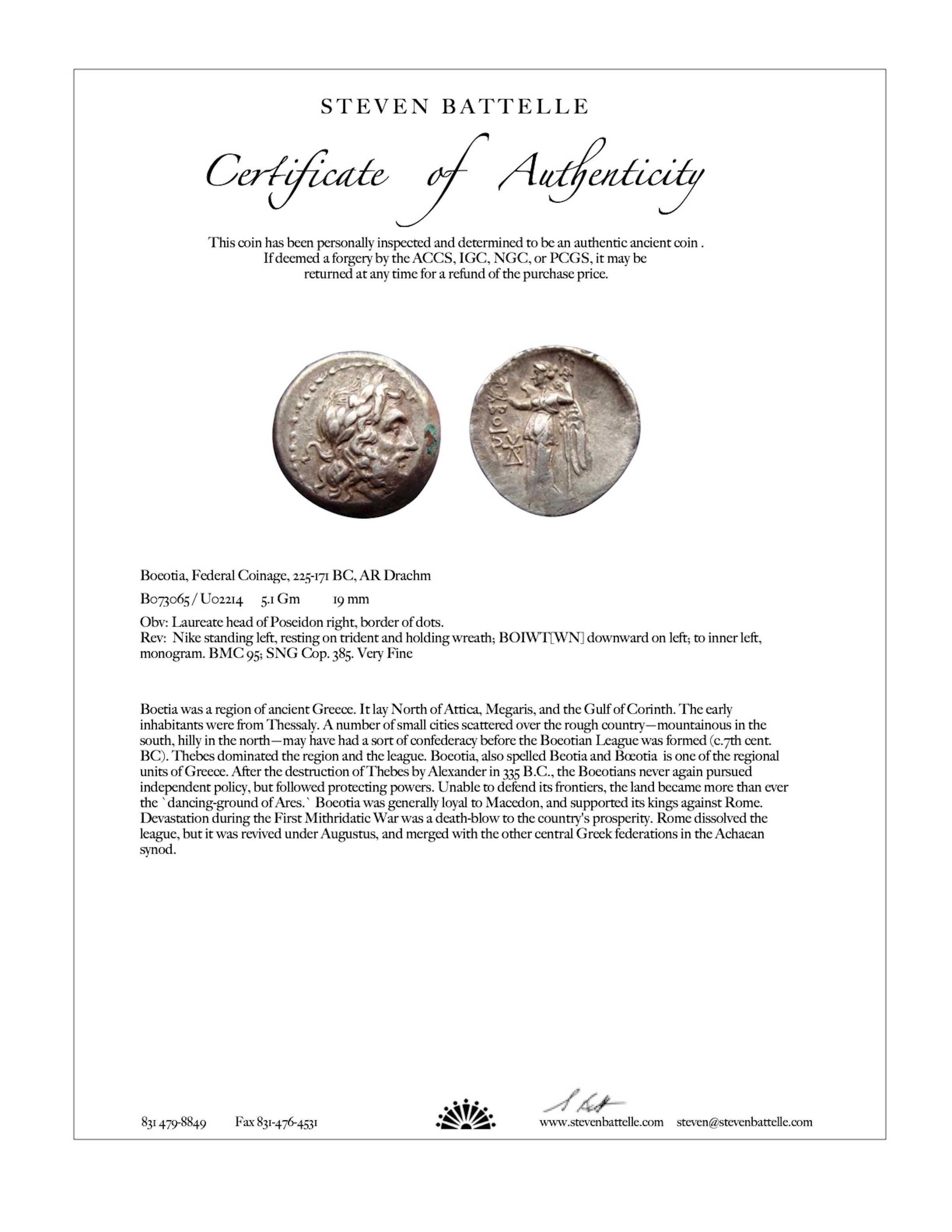 Ancient Greek 3rd Century BC Nike Coin Diamonds Pendant 22k Gold 2